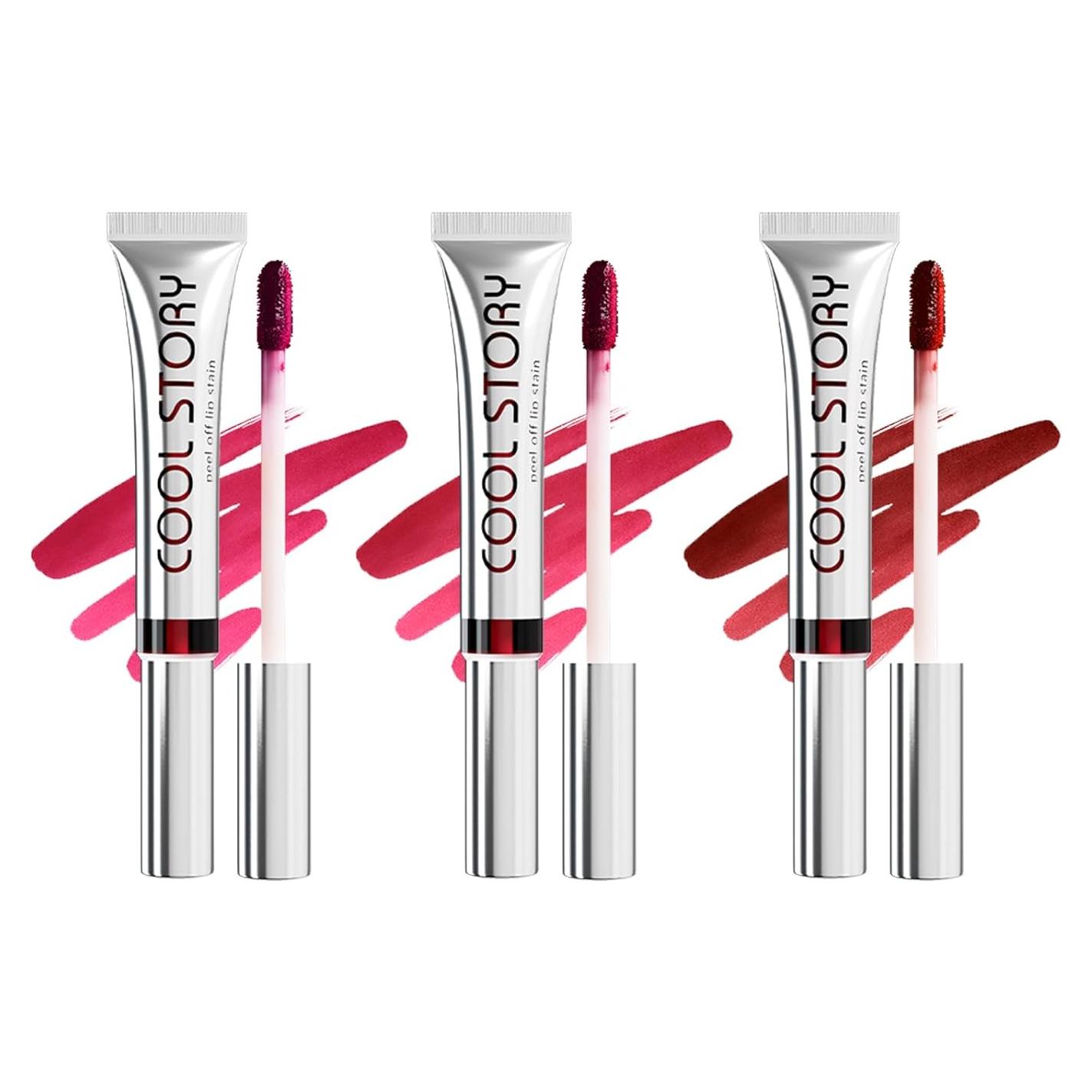 Set de 3 Tintes Labiales Peel-Off BAISEN DIARY - Hidratantes