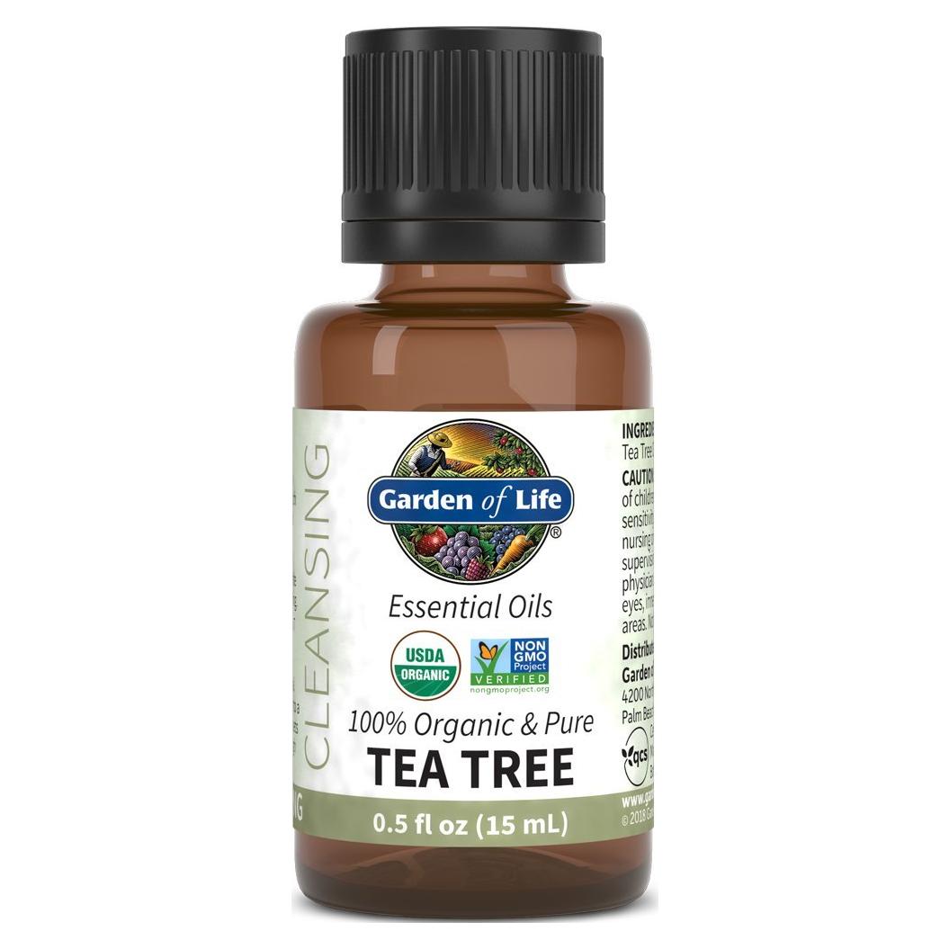 Aceite Esencial Árbol de Té Jardín de la Vida 15 mL 100% Orgánico