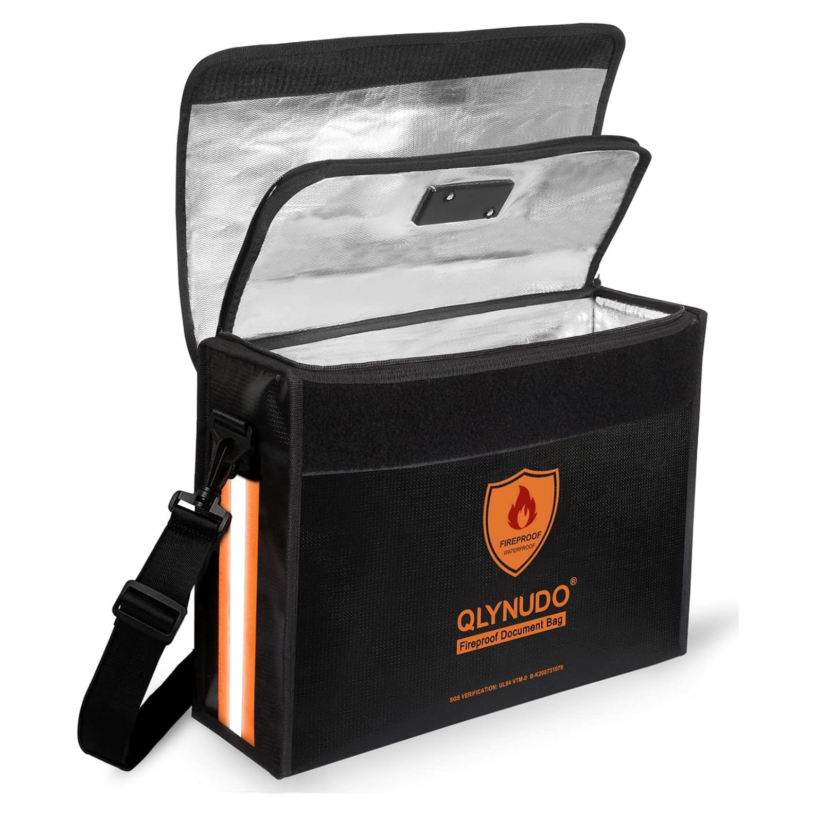 Bolsa de Documentos a Prueba de Agua y Fuego - 43x30 cm