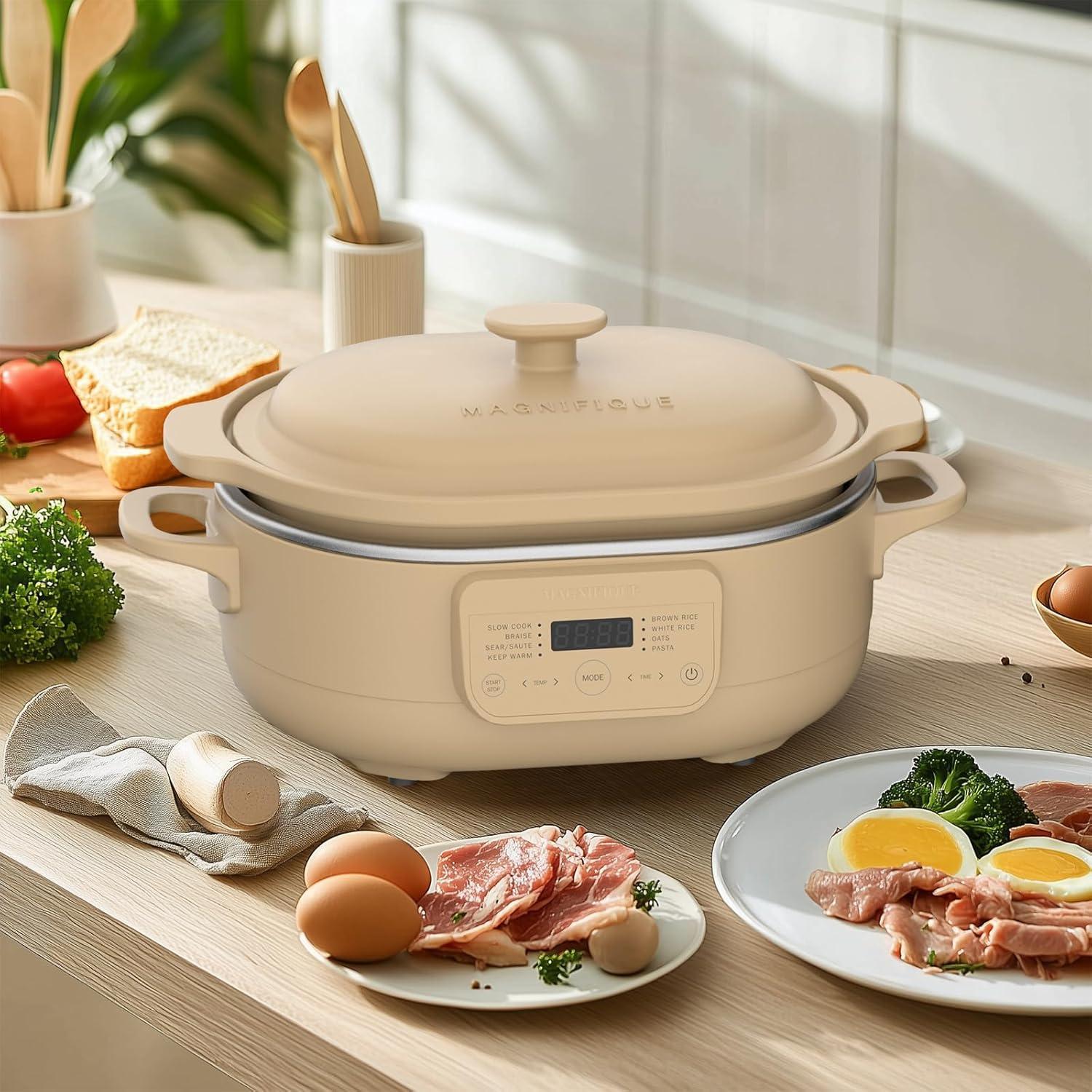 Olla de Cocción Lenta 4QT INDY VAC Programable 8 en 1