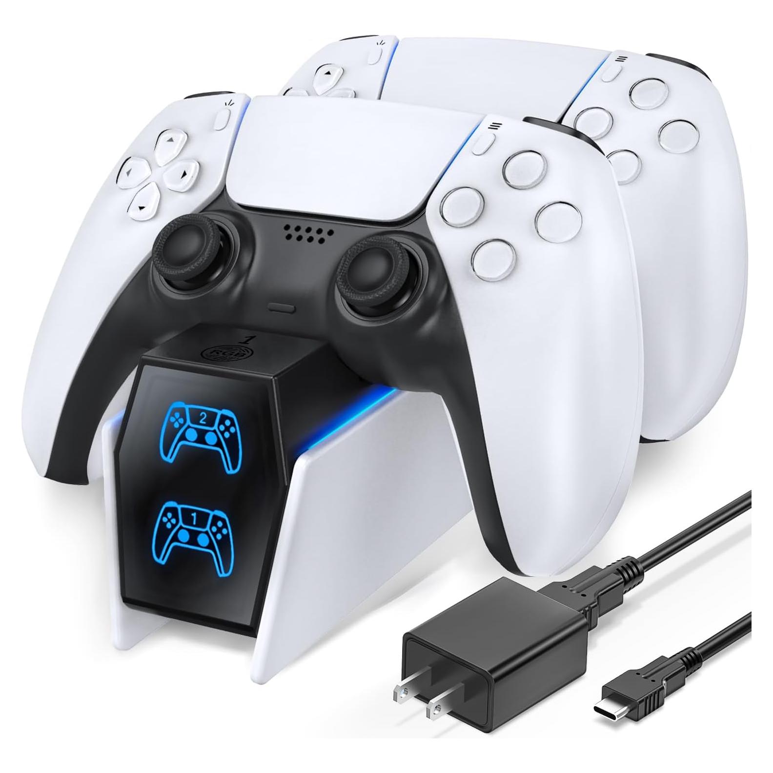 Cargador Rápido OIVO para Controladores PS5 - Estación Dual