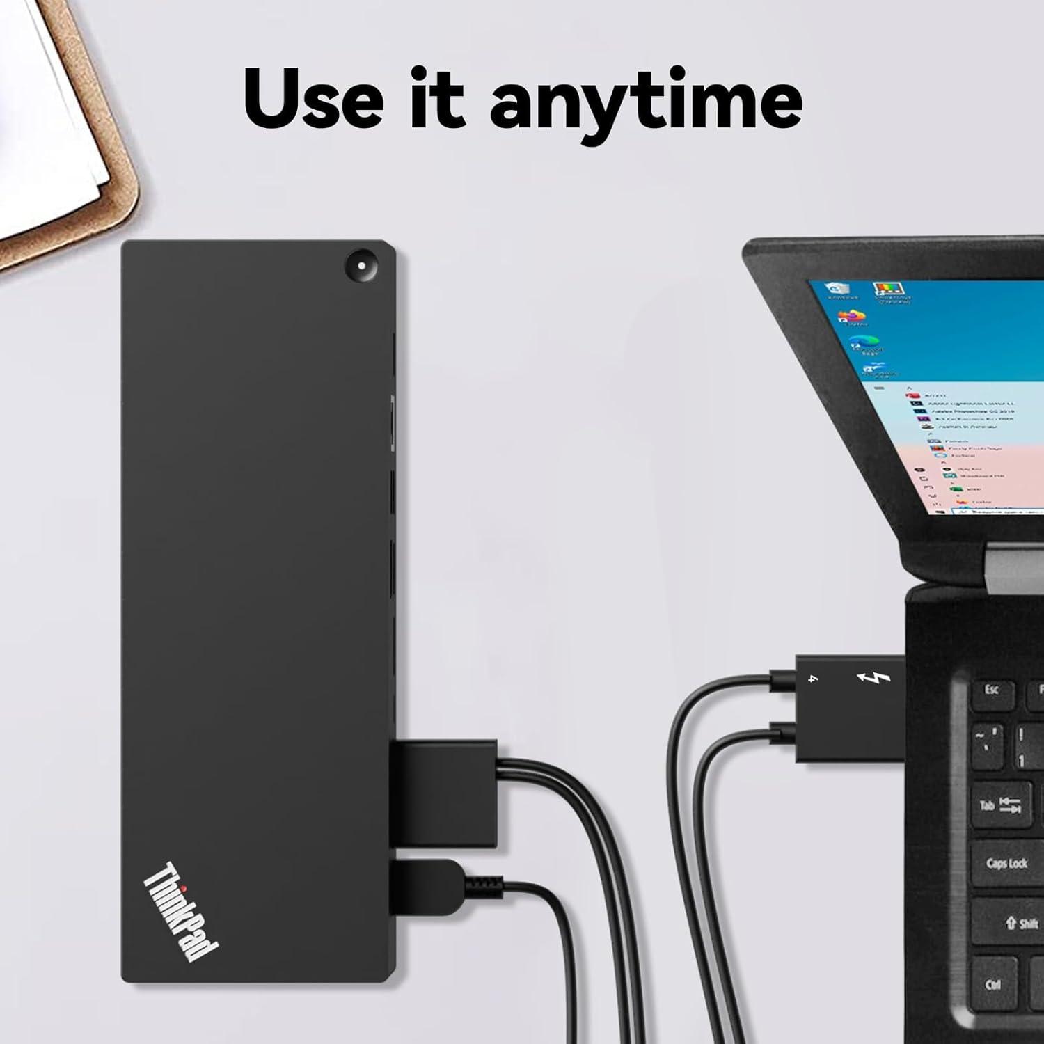 ThinkPad Estación Acoplamiento Thunderbolt 4 230W 4 Monitores