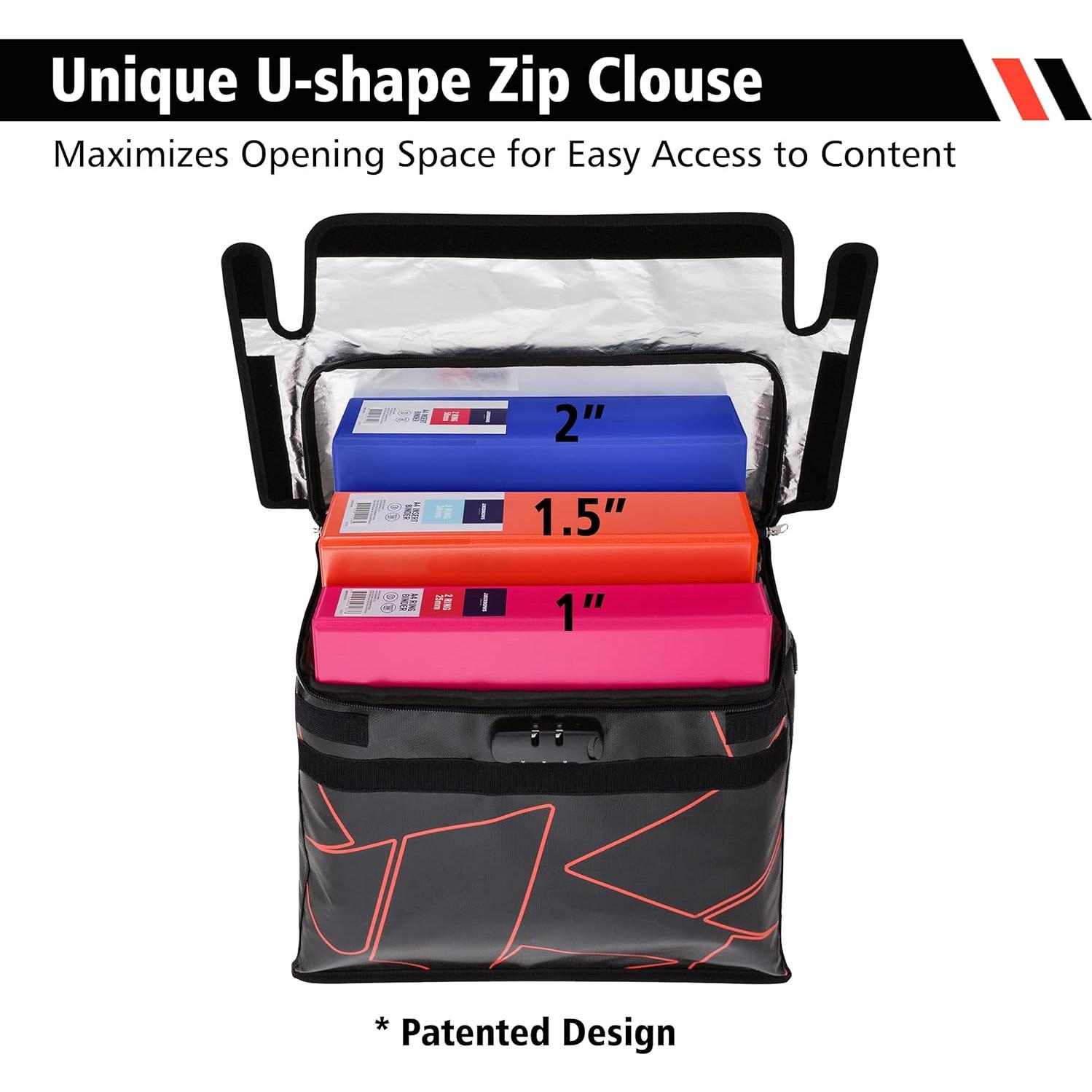 Bolsa de Documentos a Prueba de Fuego Flypal XL con Cerradura