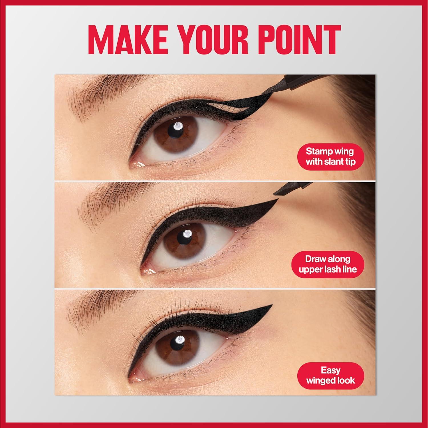 Delineador Líquido Revlon ColorStay Punta Angulada 24h