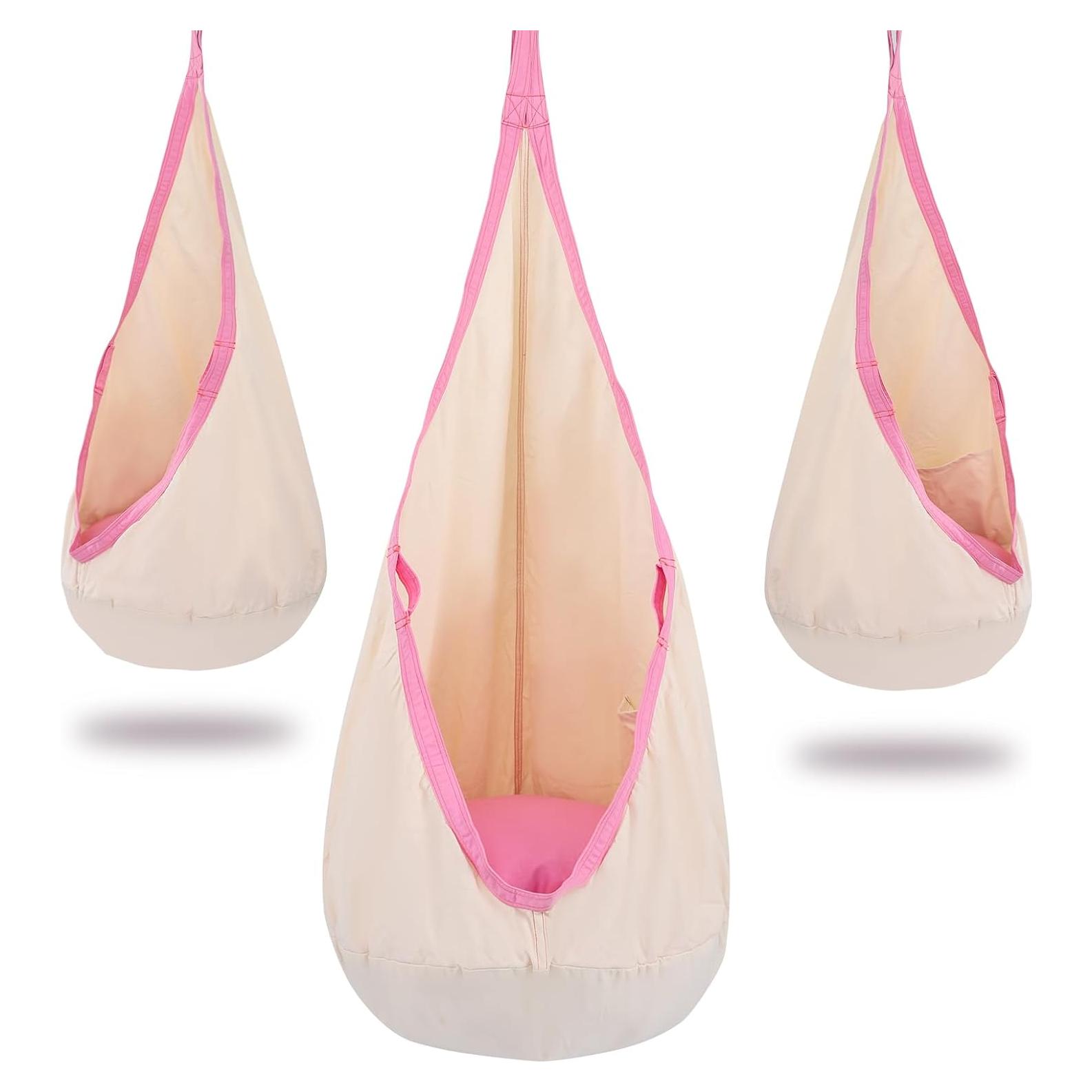 Silla Columpio para Niños YAERSI Algodón Beige 70x150cm