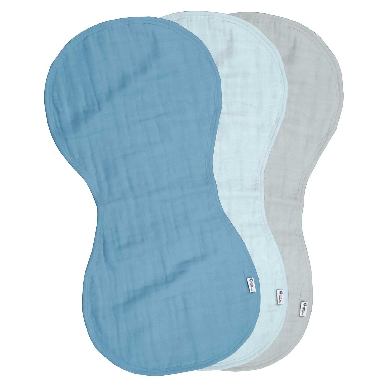 Paños de Eructo Hipoalergénicos Green Sprouts - Algodón Orgánico Grande