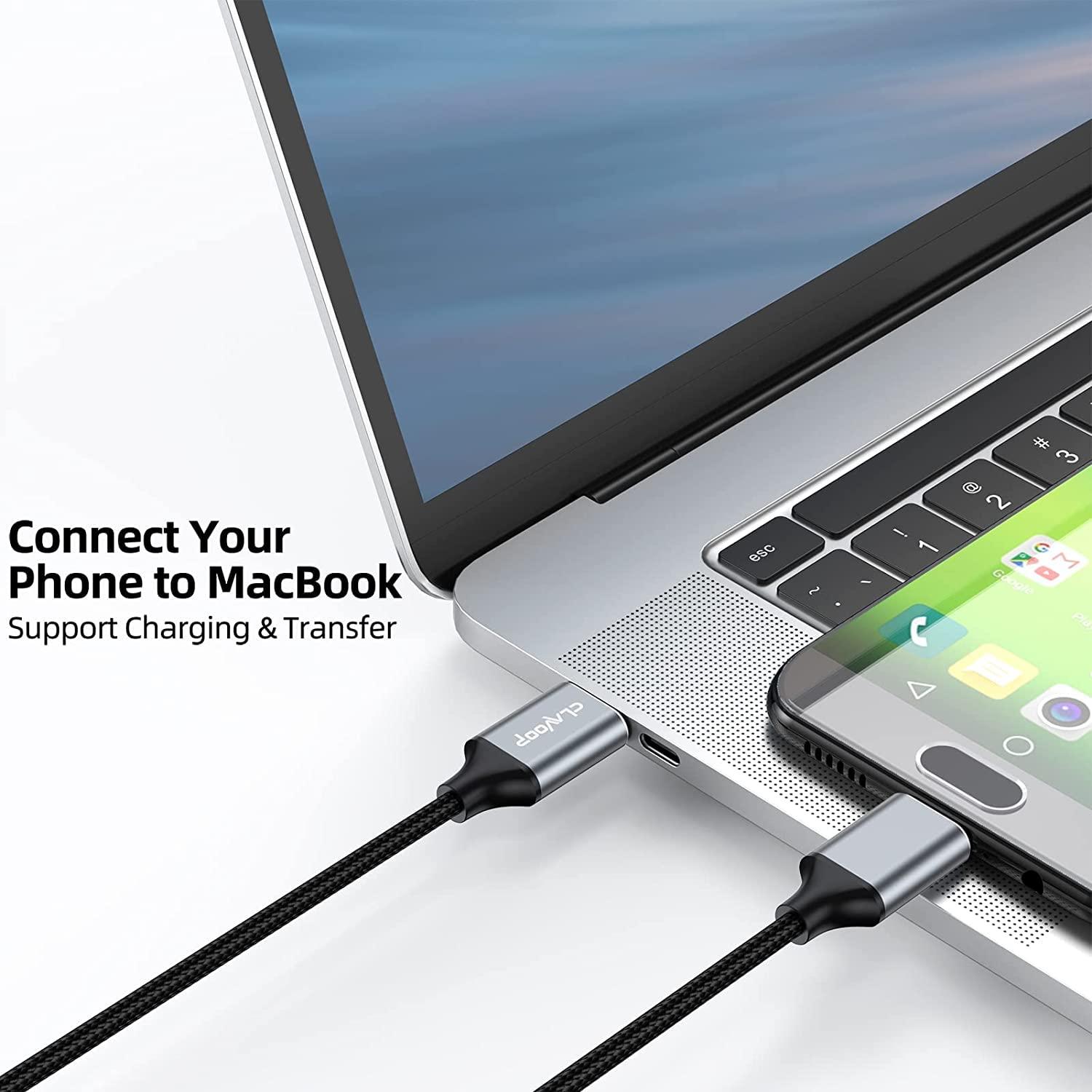 Cable Micro B USB 3.0 CLAVOOP 0.46m 5 Gbps Alta Velocidad