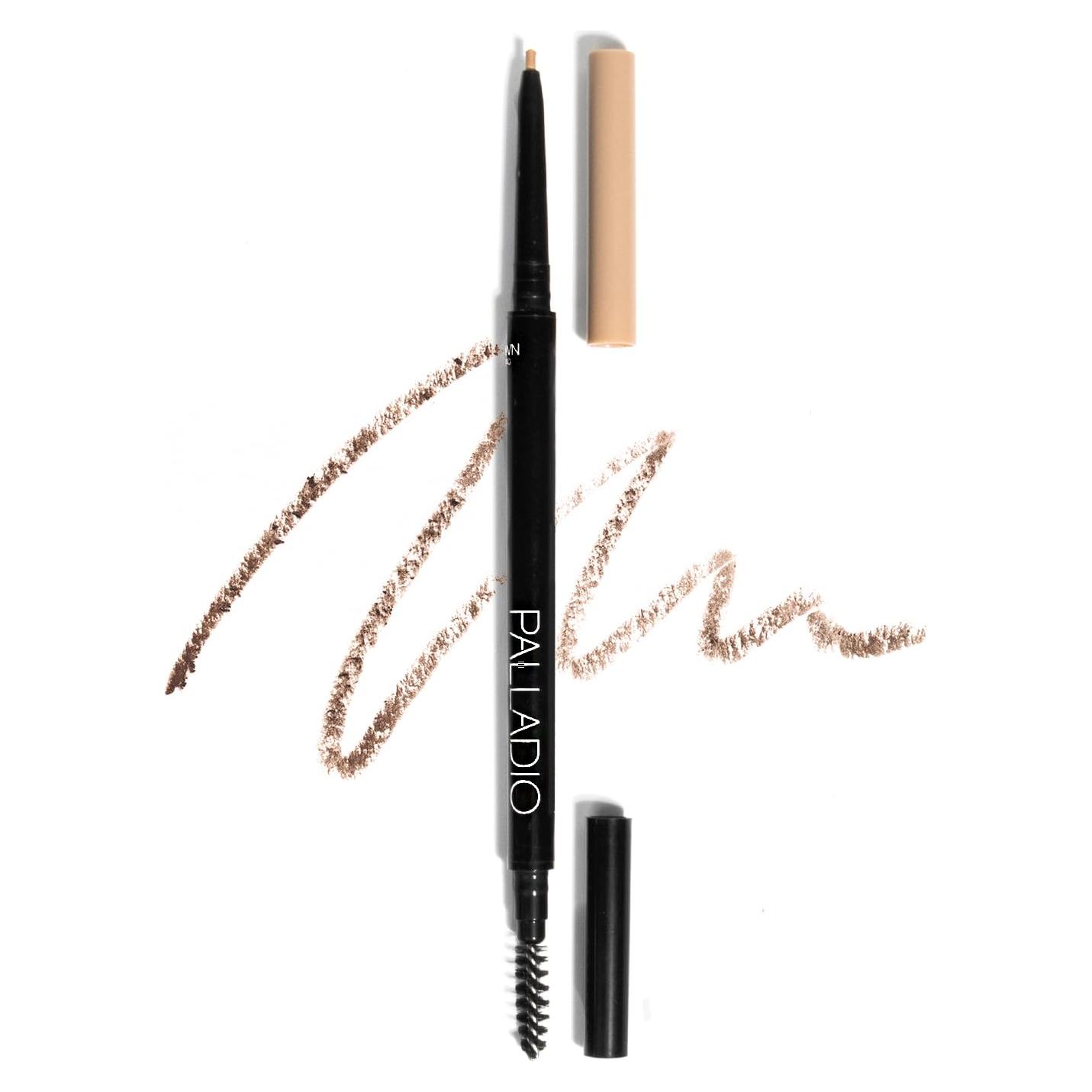 Lápiz Definidor de Cejas Palladio Beauty Marrón Ceniza