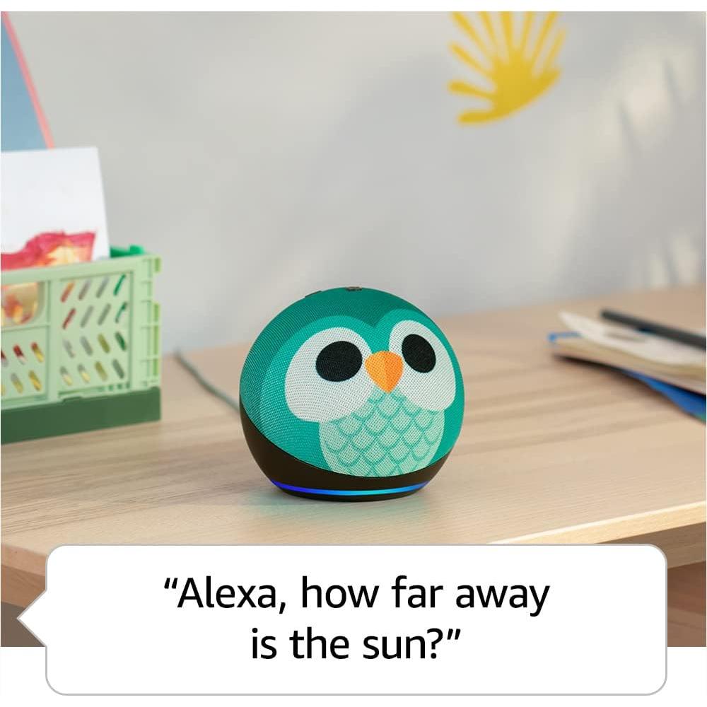 Echo Dot (5th Gen) Kids Dragon with Echo Glow