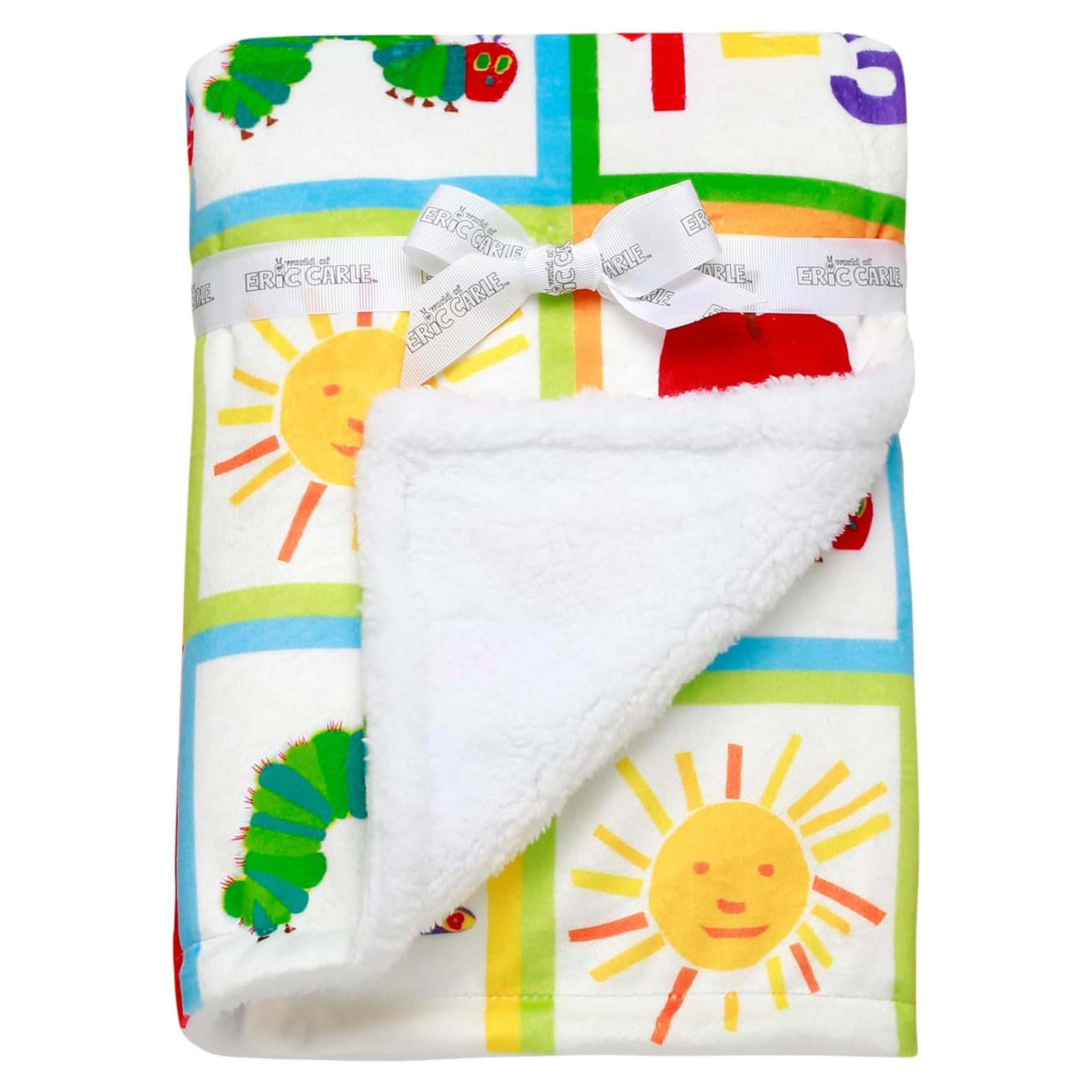 Manta de bebé reversible Baby Starters 76x102 cm La oruga