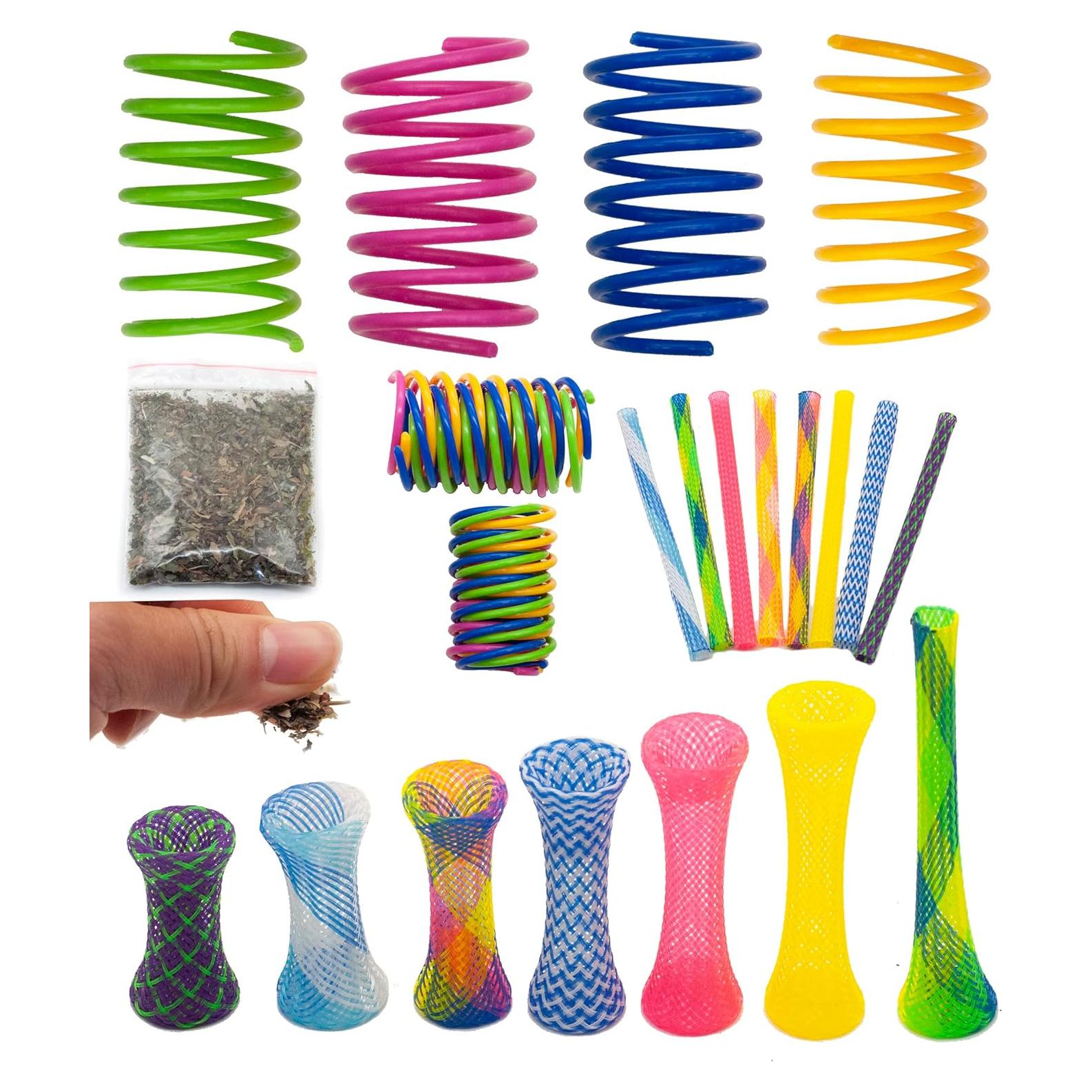 Juego de Juguetes para Gatos Fashion's Talk 49PCS con Catnip