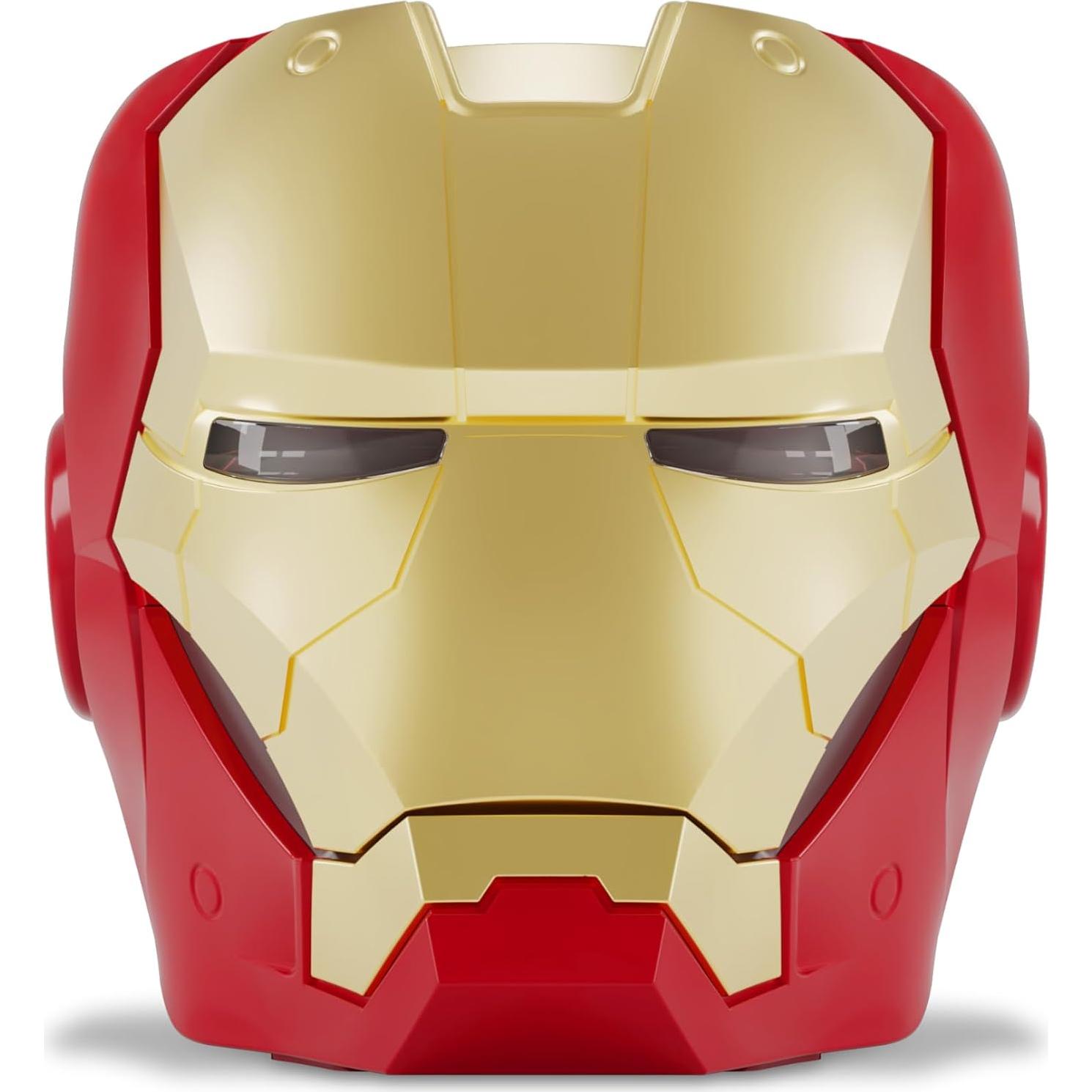 Echo Bundle: Echo Dot (5th Gen, 2022 release) | Charcoal and Limited Edition Marvel Iron Man Stand