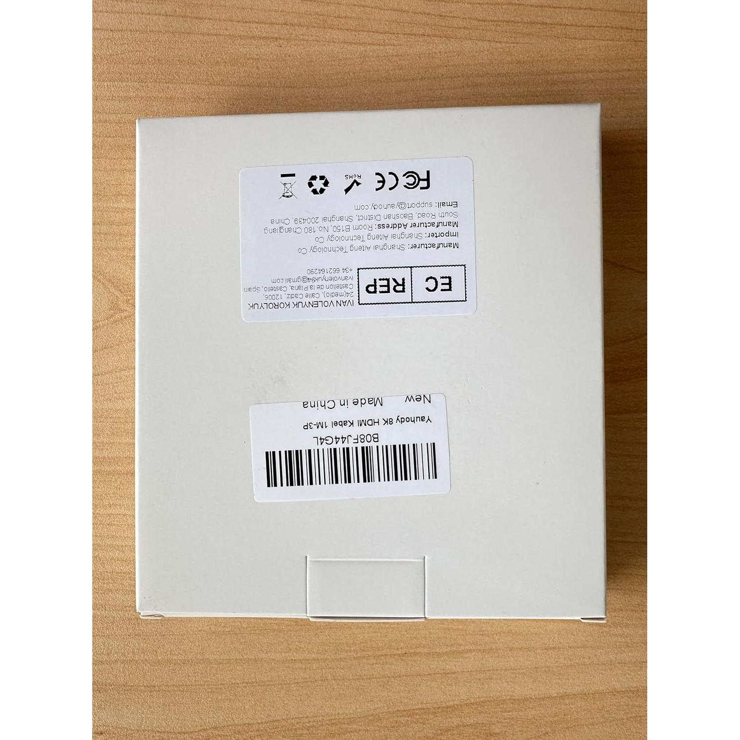 Cable HDMI 2.1 Yauhody 0.91m - Alta Velocidad 48Gbps 8K