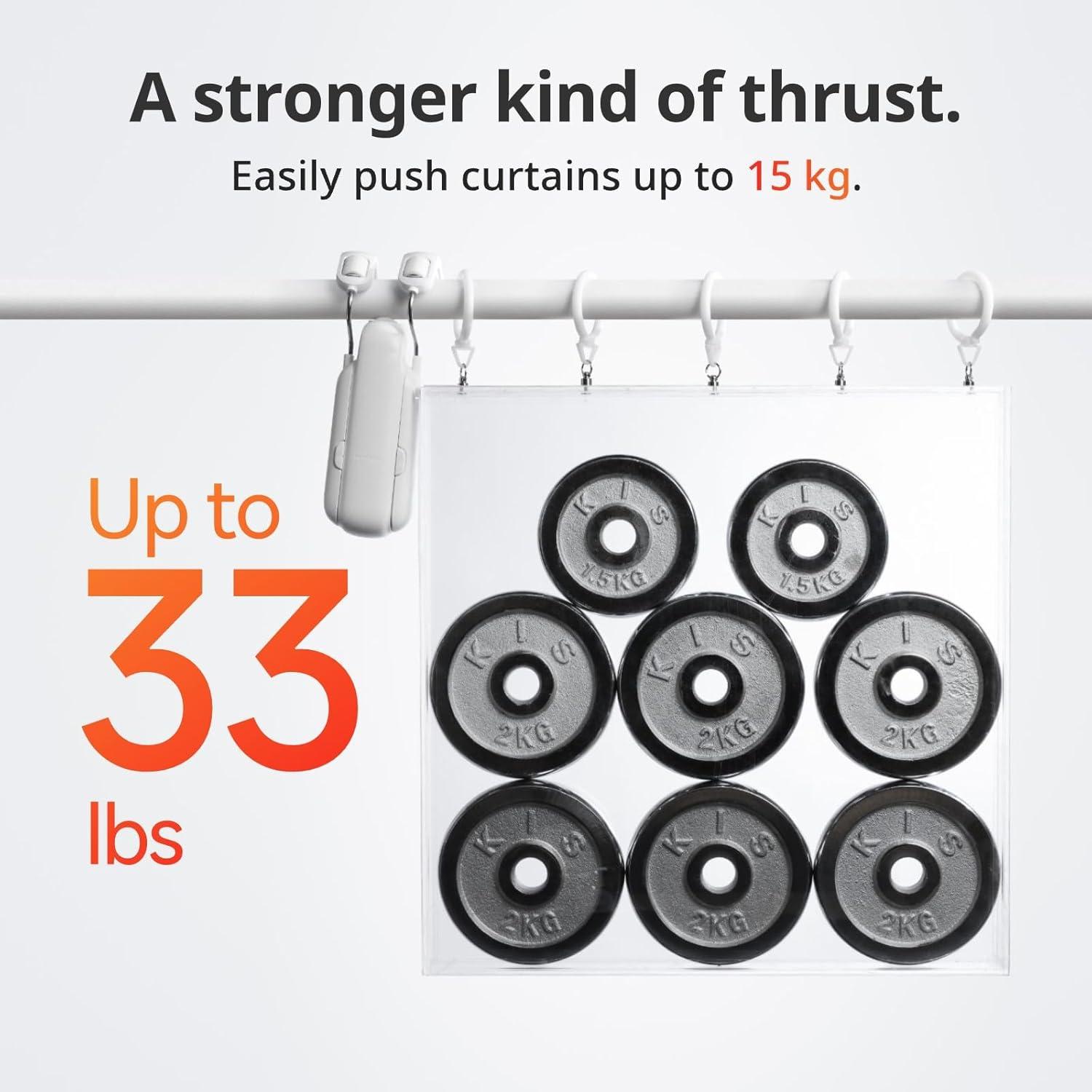 Abridor Cortinas Automático SwitchBot Cortina 3 Varilla