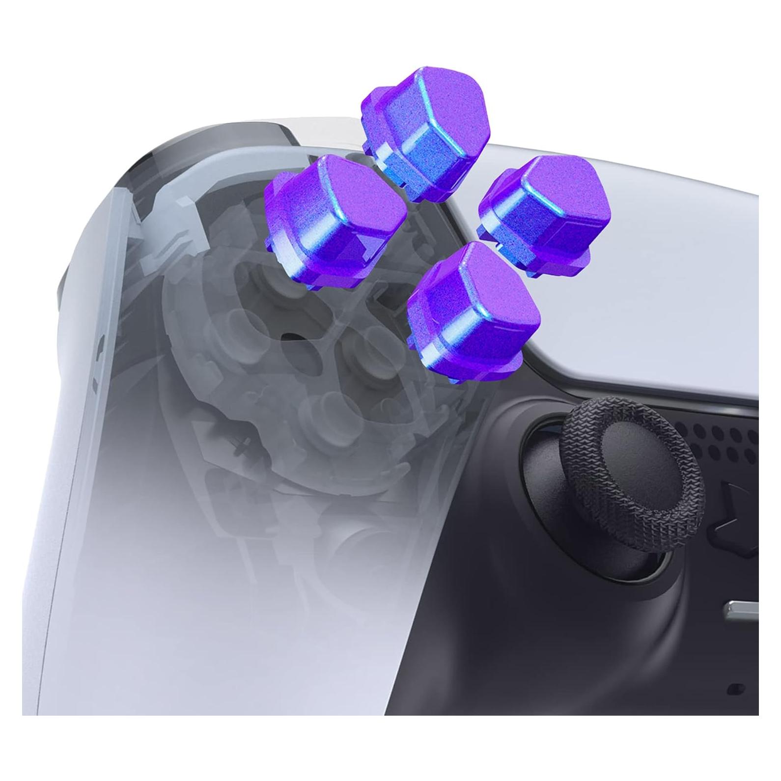 Botones Dpad Ergonómicos eXtremeRate PS5 Azul Púrpura
