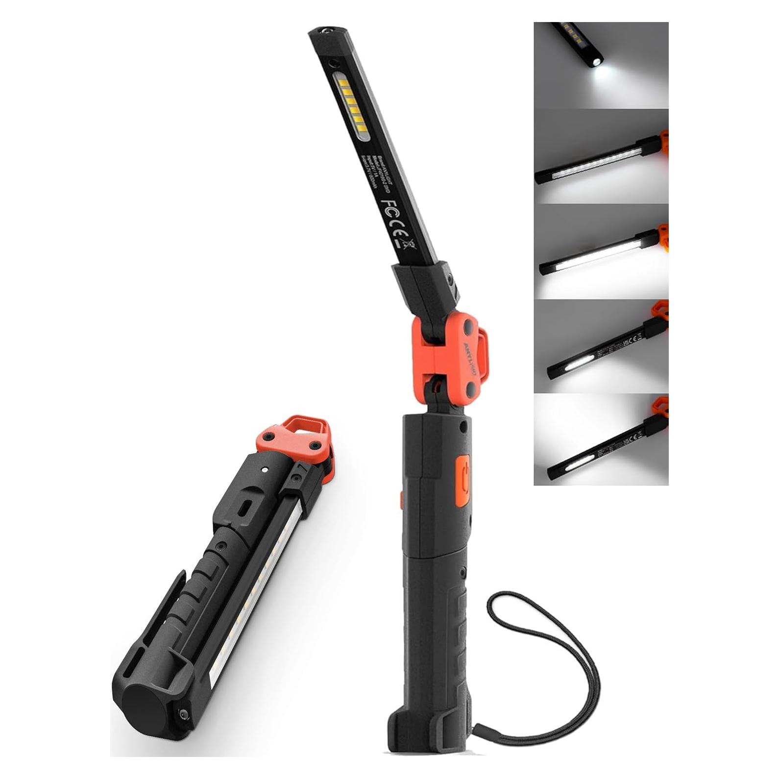 Luz de Trabajo LED Anylight 400LM Plegable y Magnética