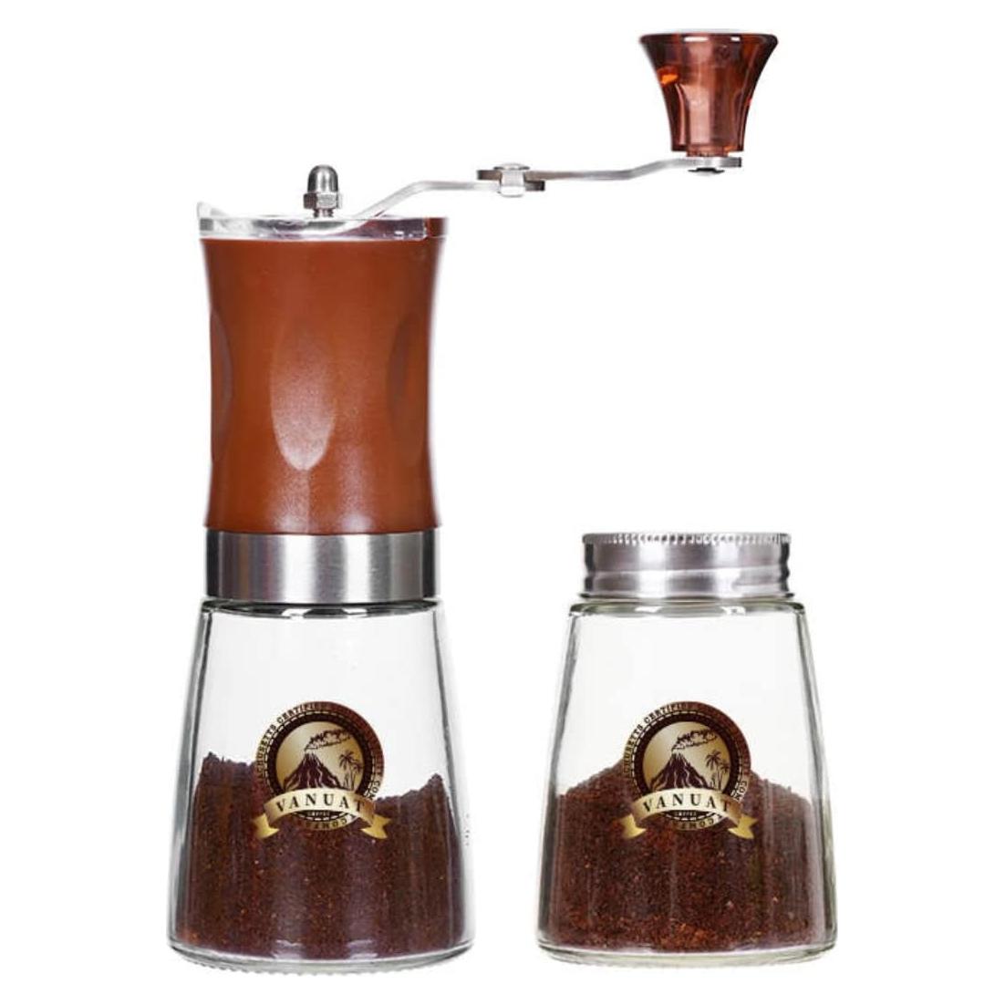 Manual Coffee Grinder Styles Stainless Steel Conical Burr Ceramic Burr Bean Portable Espresso Grinder for Drip Coffee Cold Brew Espresso French Press Turkish Brew Gift Box …