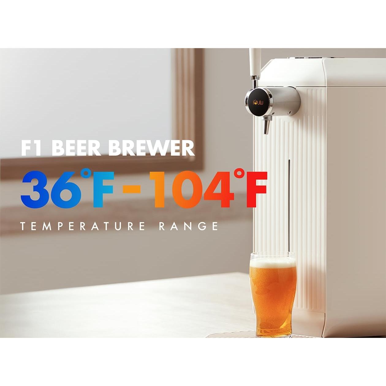 Cervecera Automática iGulu F1 3.8L Control Temperatura 1.7-40°C