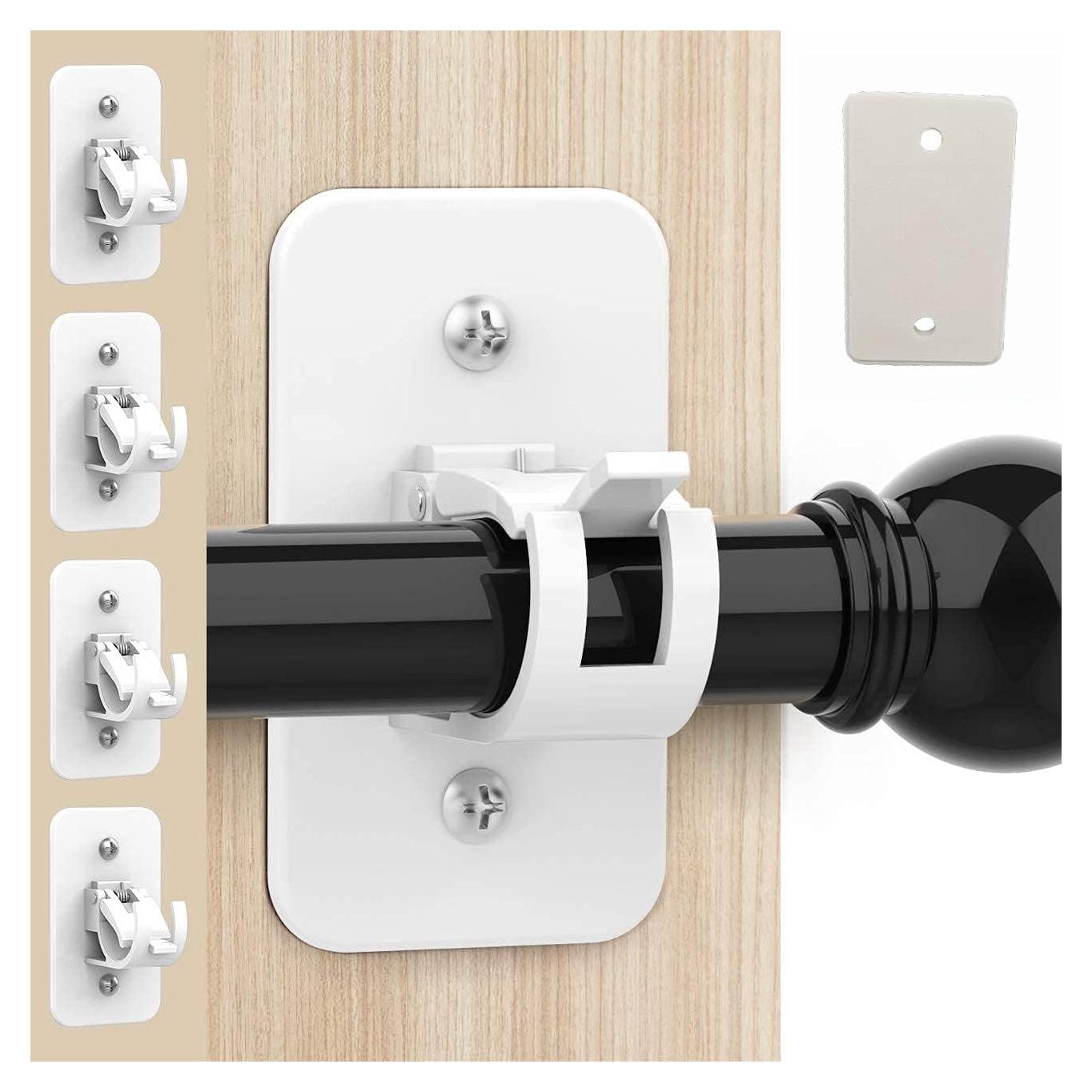 Soporte Universal para Cortinas HONEYSEW - 2 Piezas Plástico