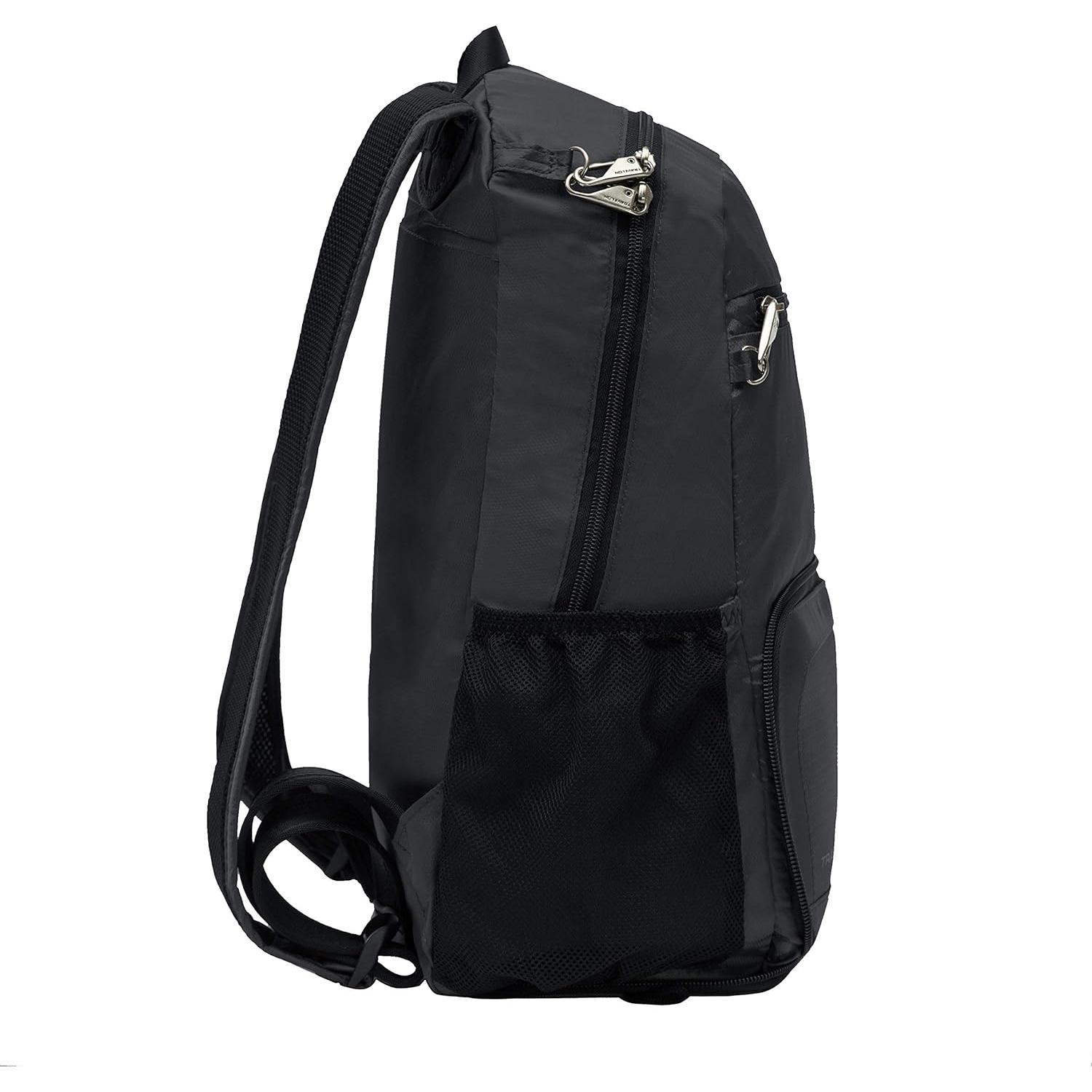 Mochila Plegable Antirrobo Travelon 18.5L Negra