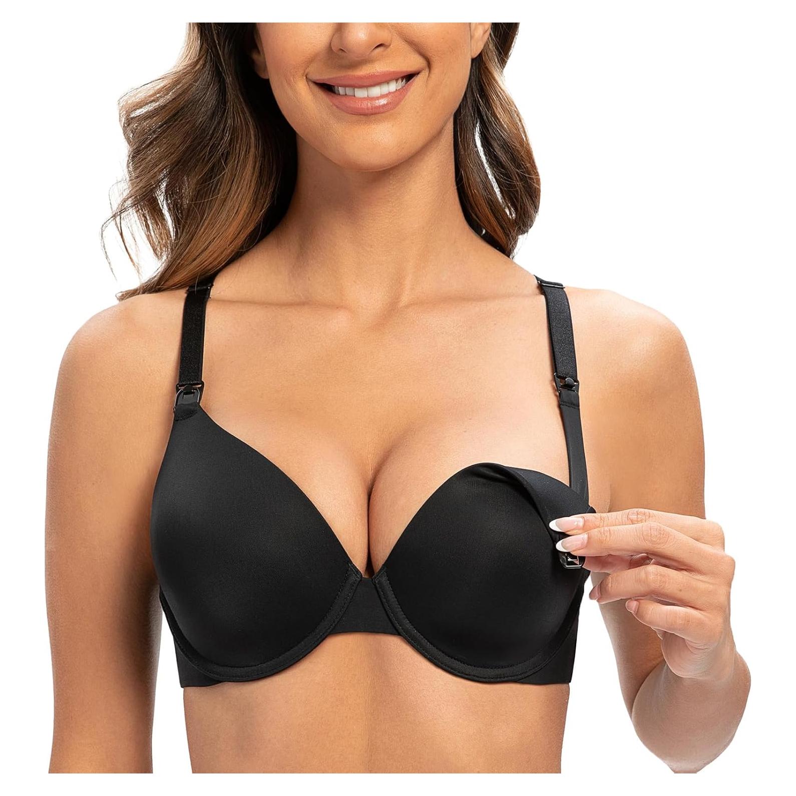 Sosten de Lactancia Melaneca Talla Grande 32C Negro