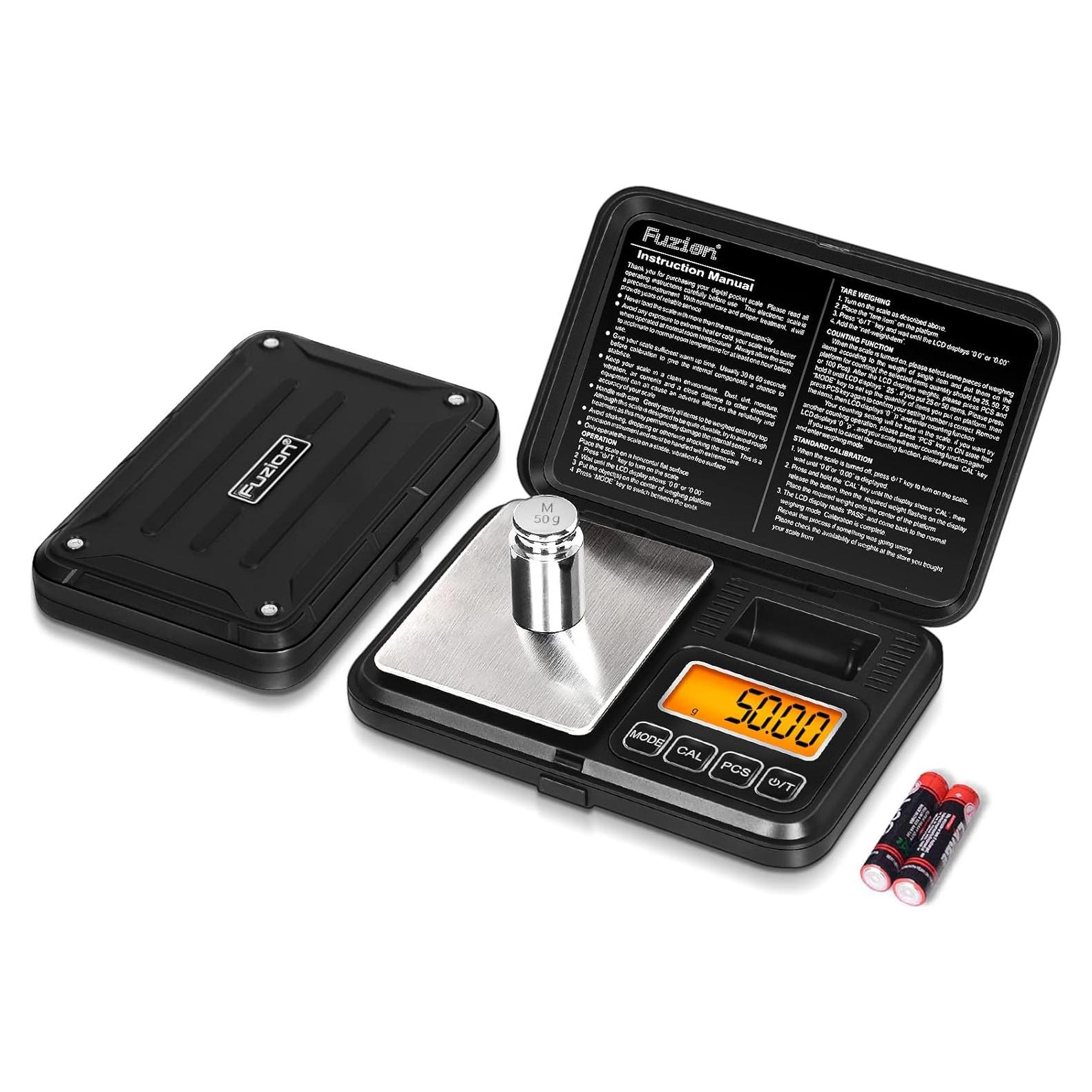 Balanza Digital de Bolsillo Fuzion 200g/0.01g con LCD