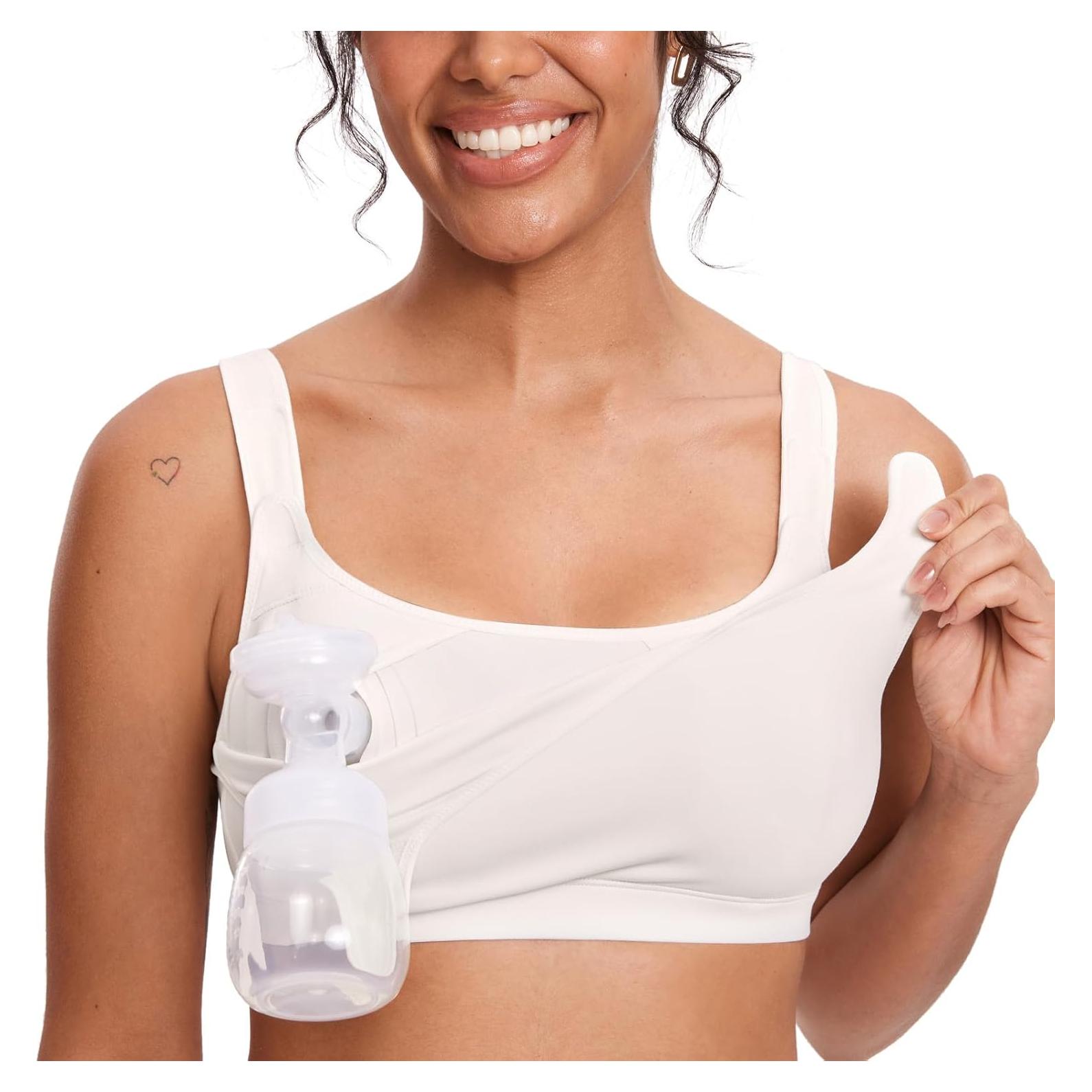 Sostenedor de Lactancia MOMANDA X-Pequeño Blanco Sin Manos