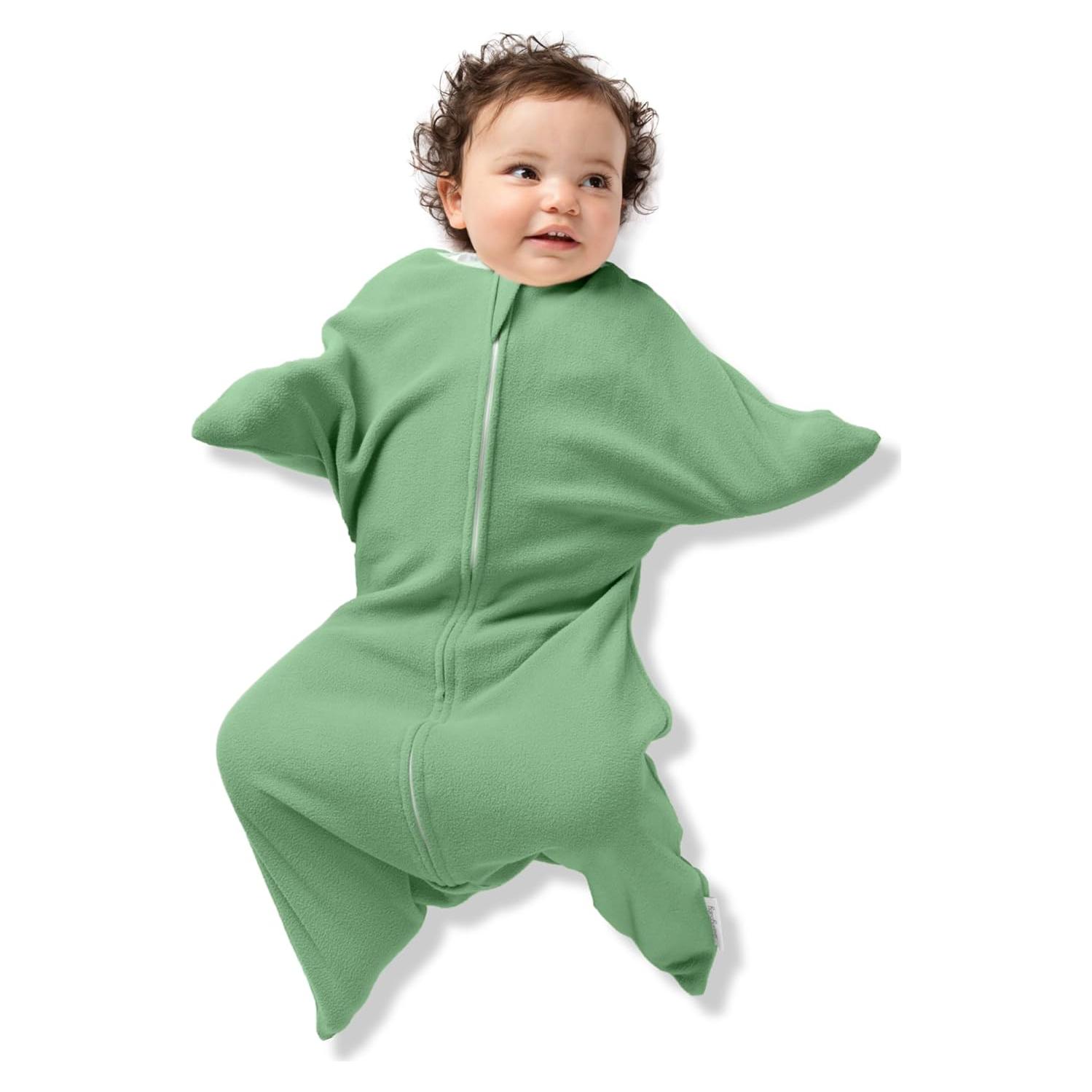 SleepingBaby Zipadee-Zip Manta de Fleece Albahaca X-Pequeño