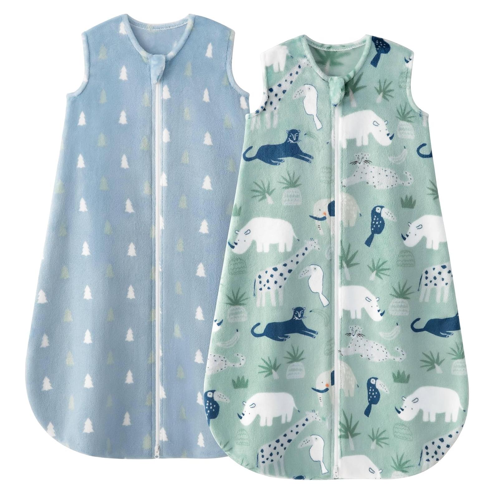 Saco de Sueño Polar para Bebés Yoofoss 1.5 Tog 2 Paquetes