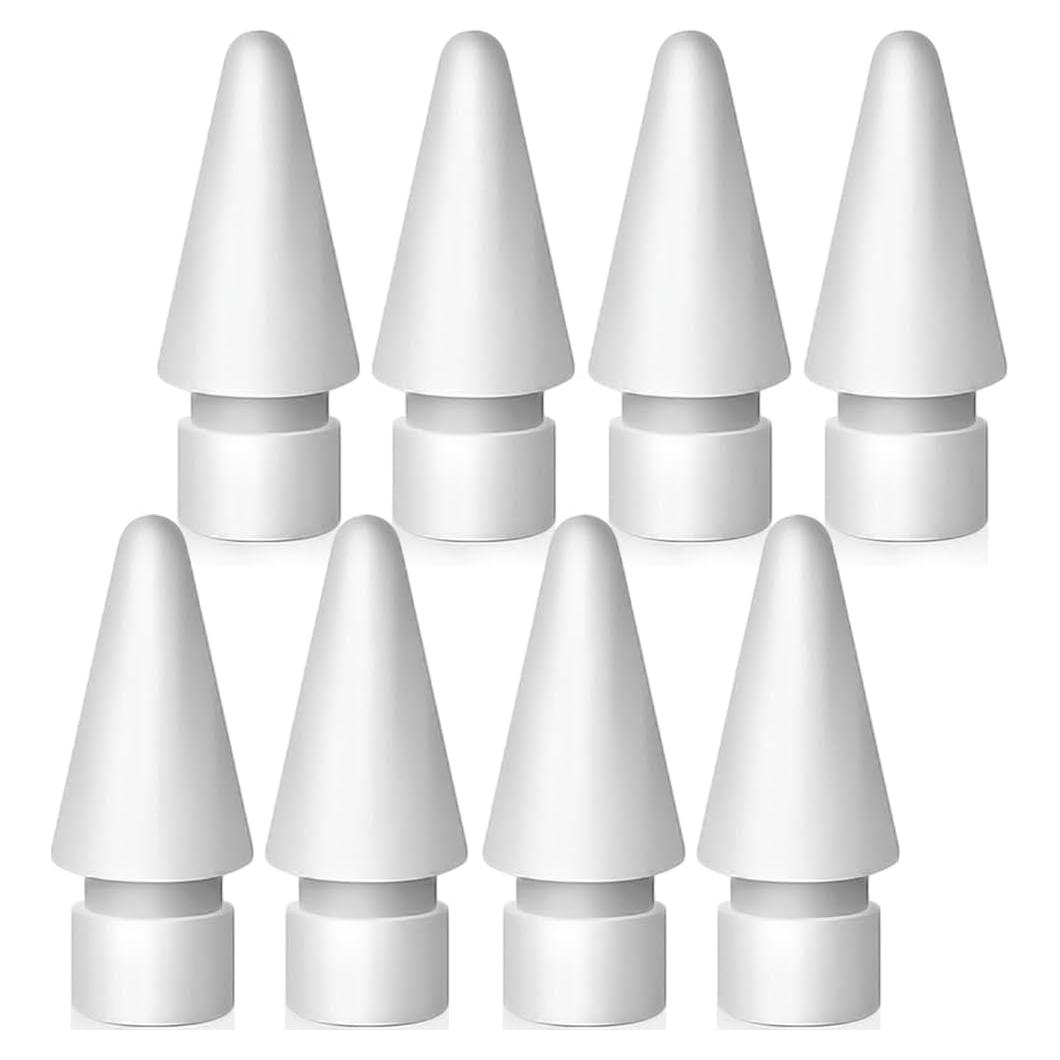 Puntas de Reemplazo SIXFU para Apple Pencil 1ra y 2da Gen - 8 Pack