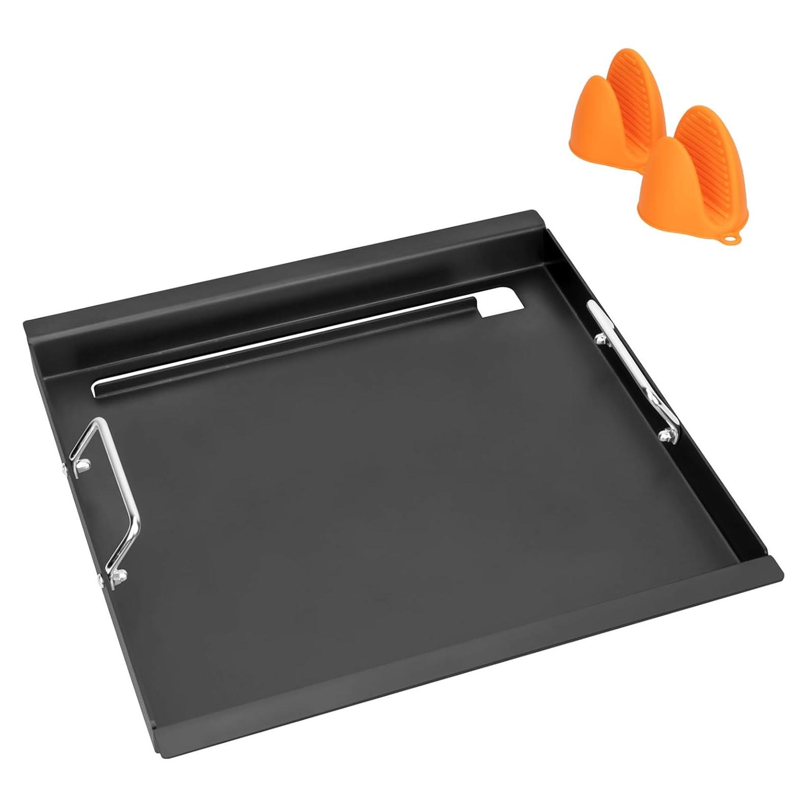 Plancha de Cocina DELSbbq 17" para Parrillas Charbroil y Nexgrill