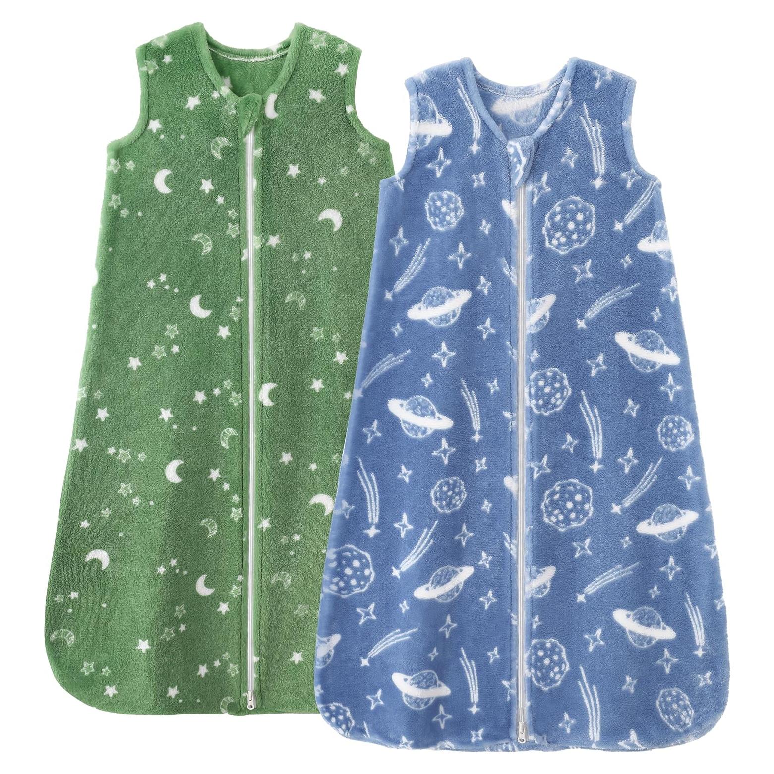 Saco de Sueño Bebé Unnivoll 0-6 Meses TOG 2.0 Azul Verde