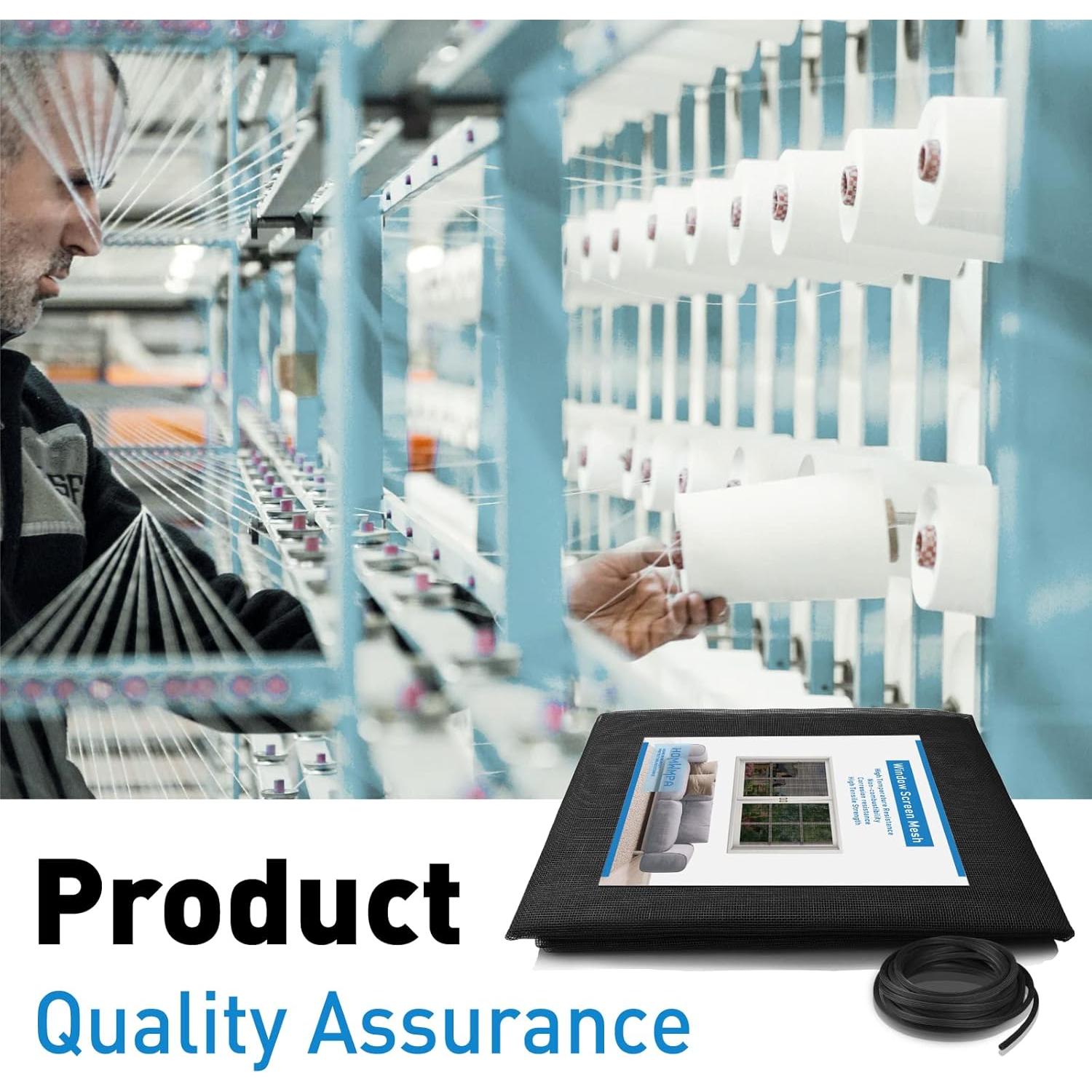 Kit de Reemplazo de Pantalla de Ventana MAGZO 91x229 cm Negro