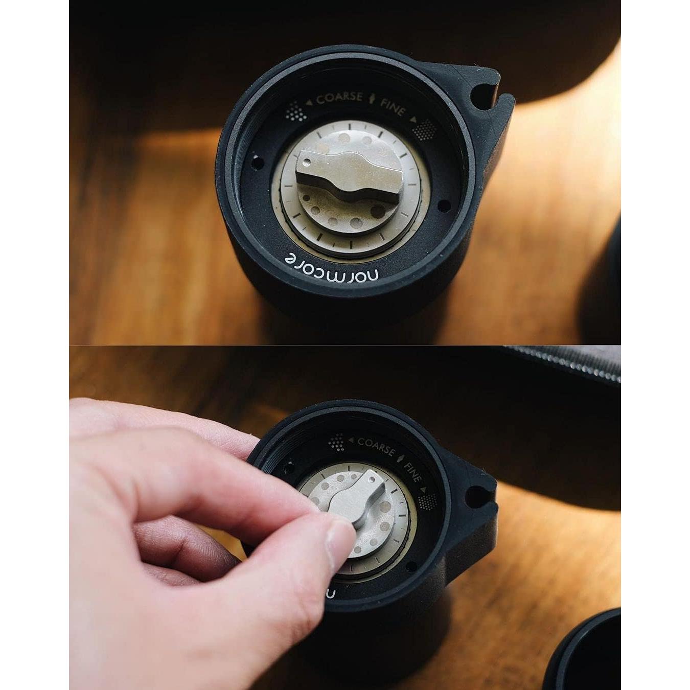 Molino de Café Manual Normcore V2 - Acero Inoxidable 38mm