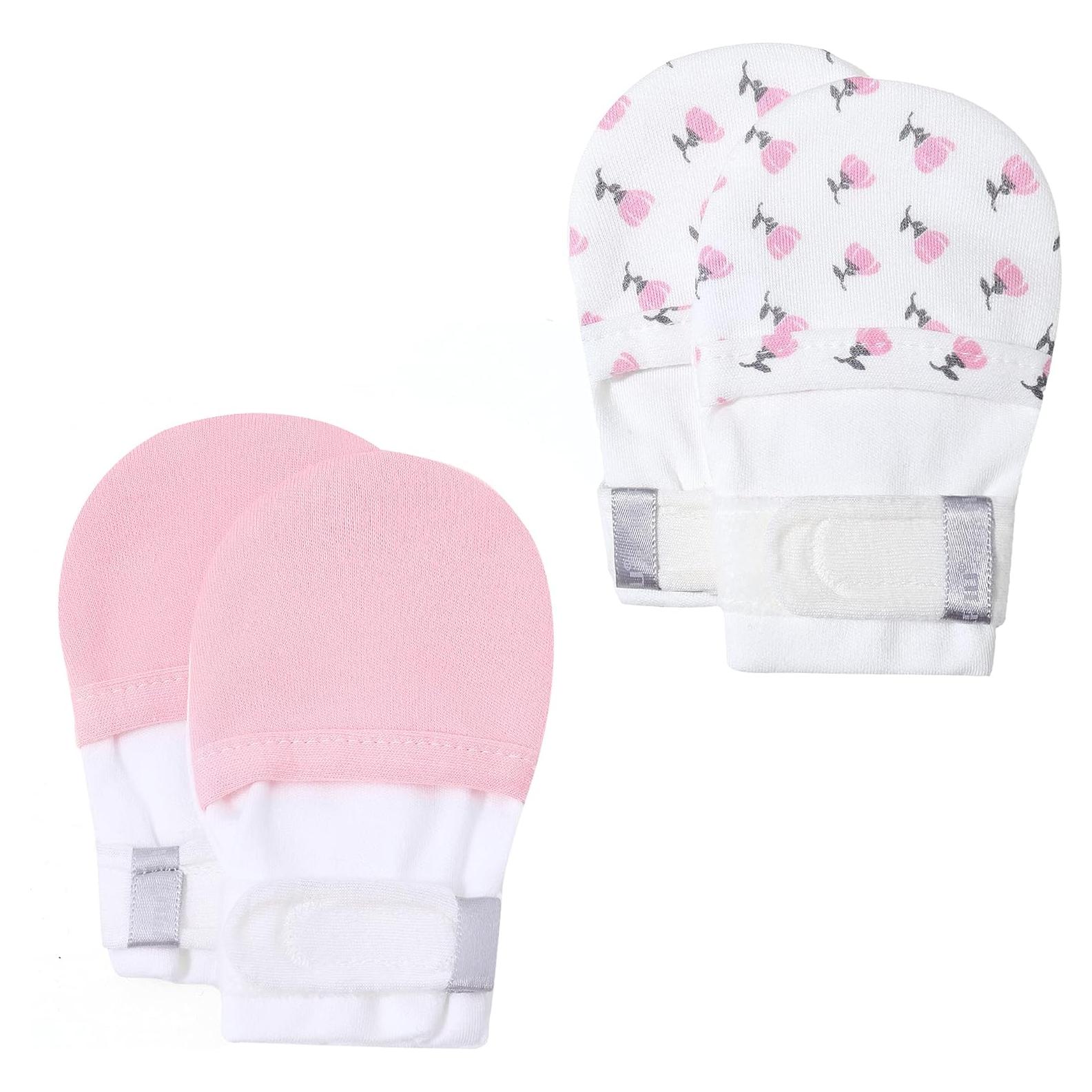 Manoplas Antirasguños HAPIU para Bebés 0-12 Meses Algodón