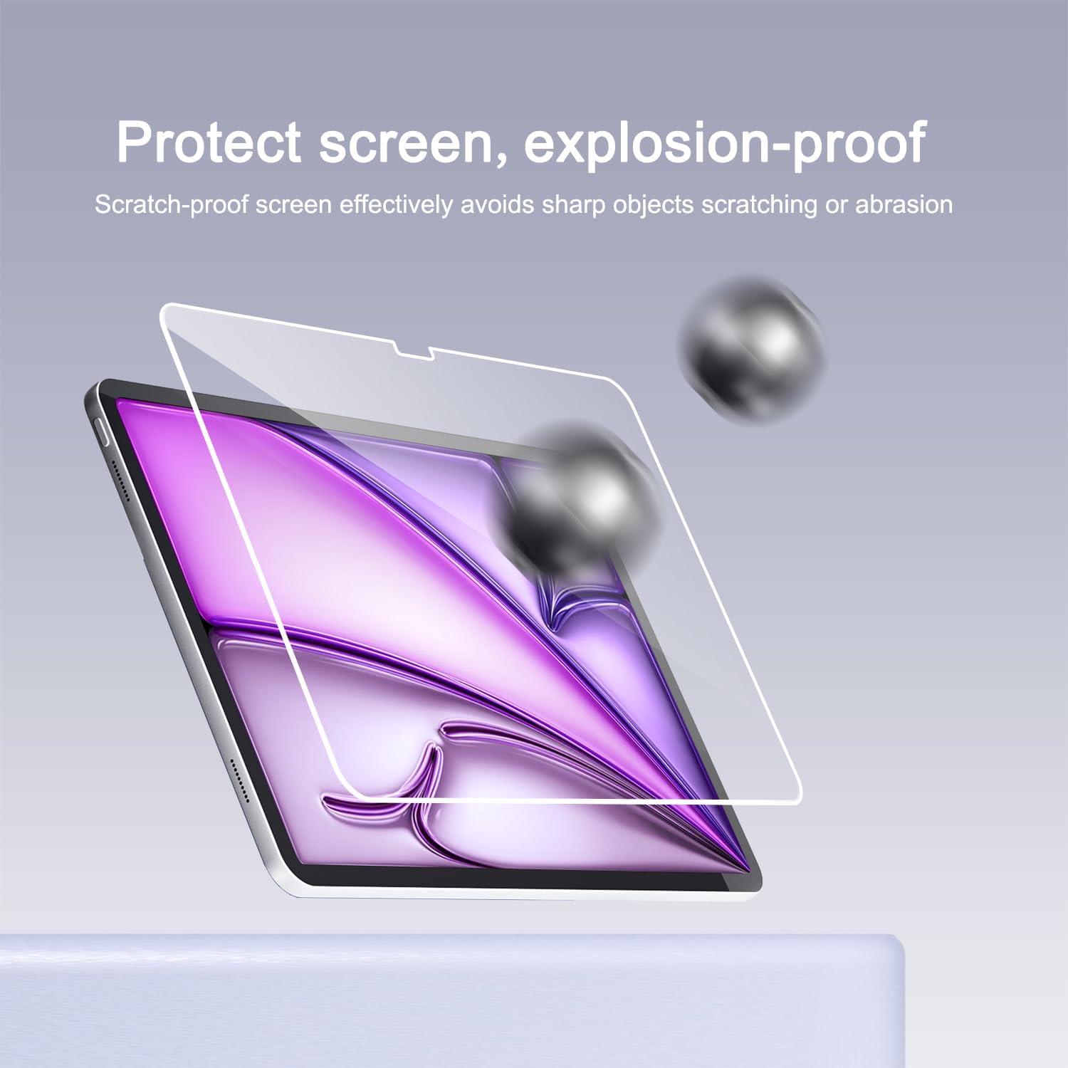 Protector de Pantalla Ailun para iPad Air 13" 2024/2025 [2 Paquete]