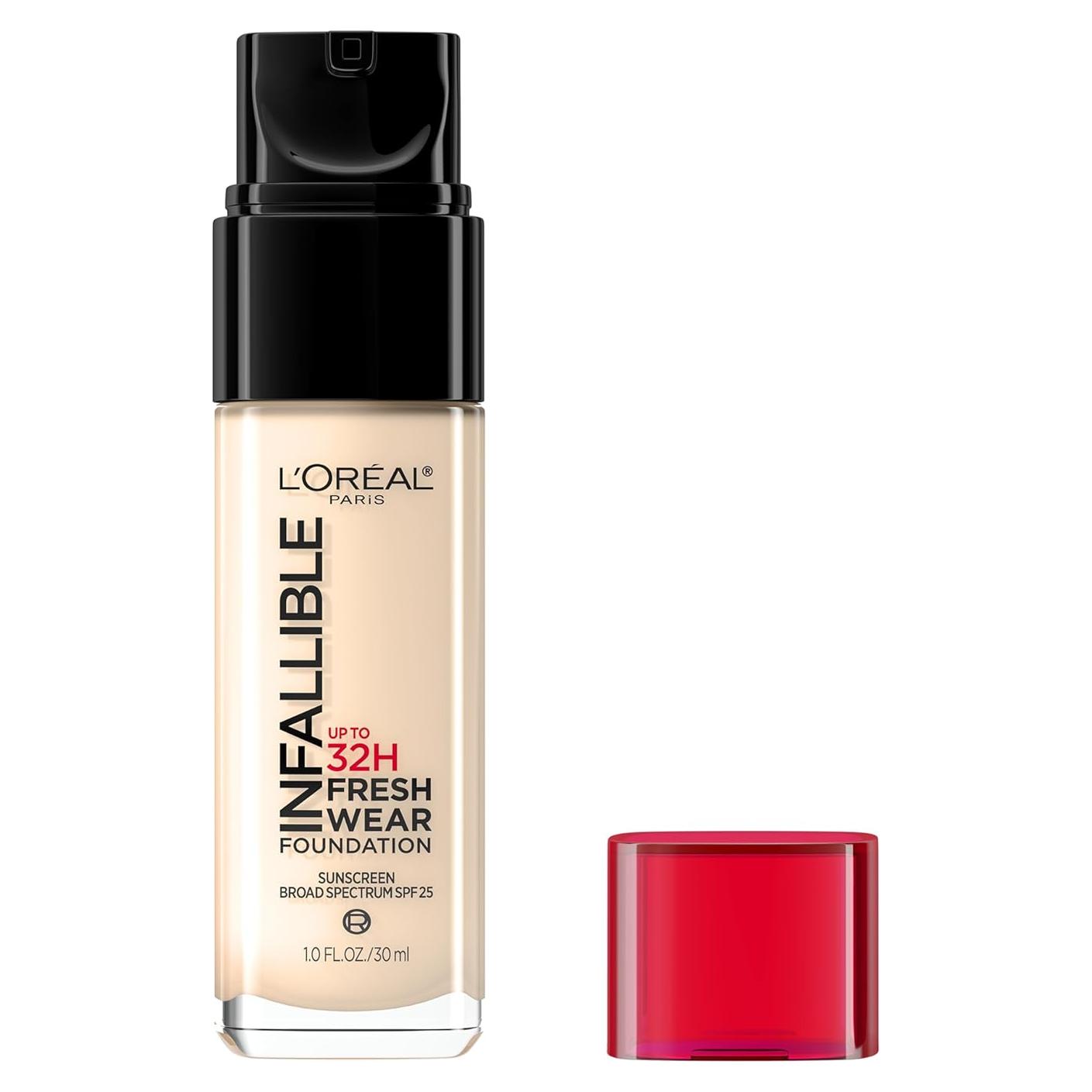 Base de Maquillaje L'Oreal Paris Infallible 390 Perla Rosa 29.57 ml