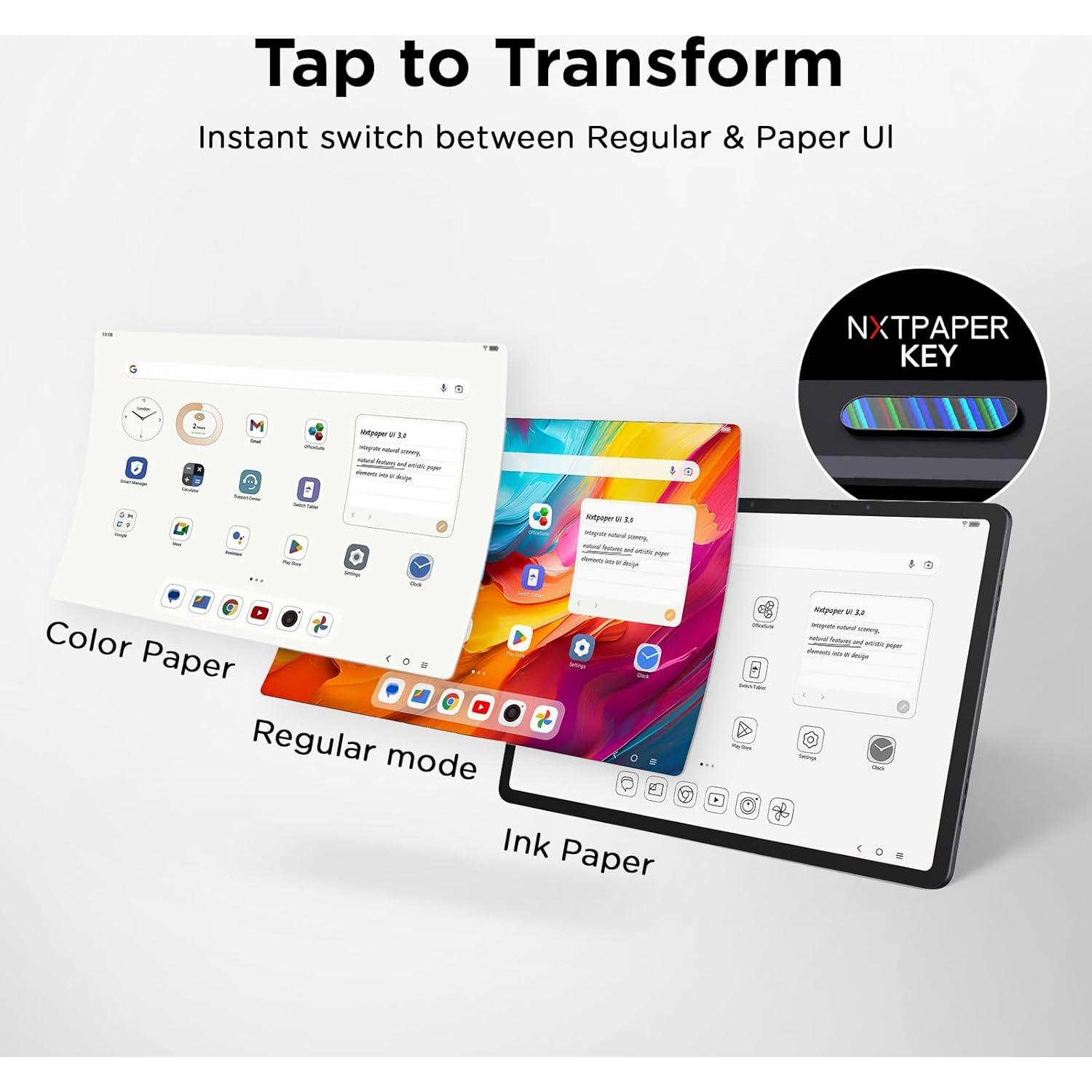 Tableta TCL NXTPAPER 14, 14.3" 2.4K, 8GB RAM, 256GB, Gris