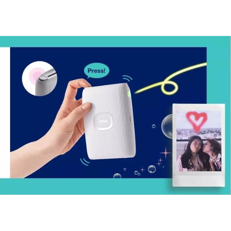 Impresora de Fotos Fujifilm Instax Mini Link 2 - Blanco