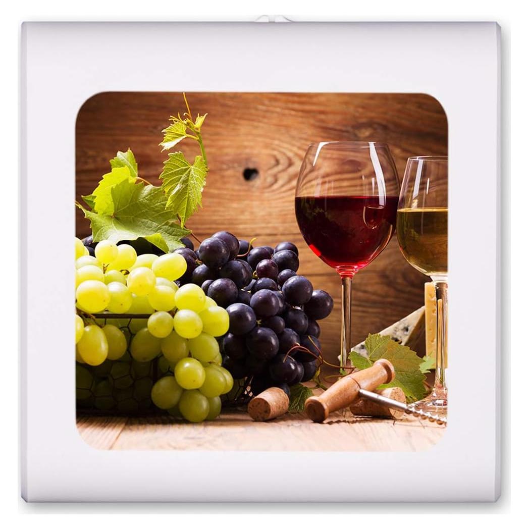 Luz Nocturna LED Art Plates con Sensor Automático y Brillo Ajustable