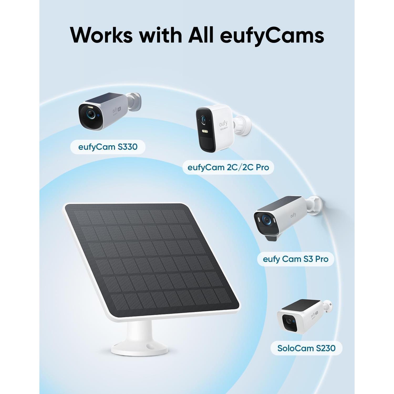 Cámara de Seguridad Eufy eufyCam 2C Pro 2K con Panel Solar