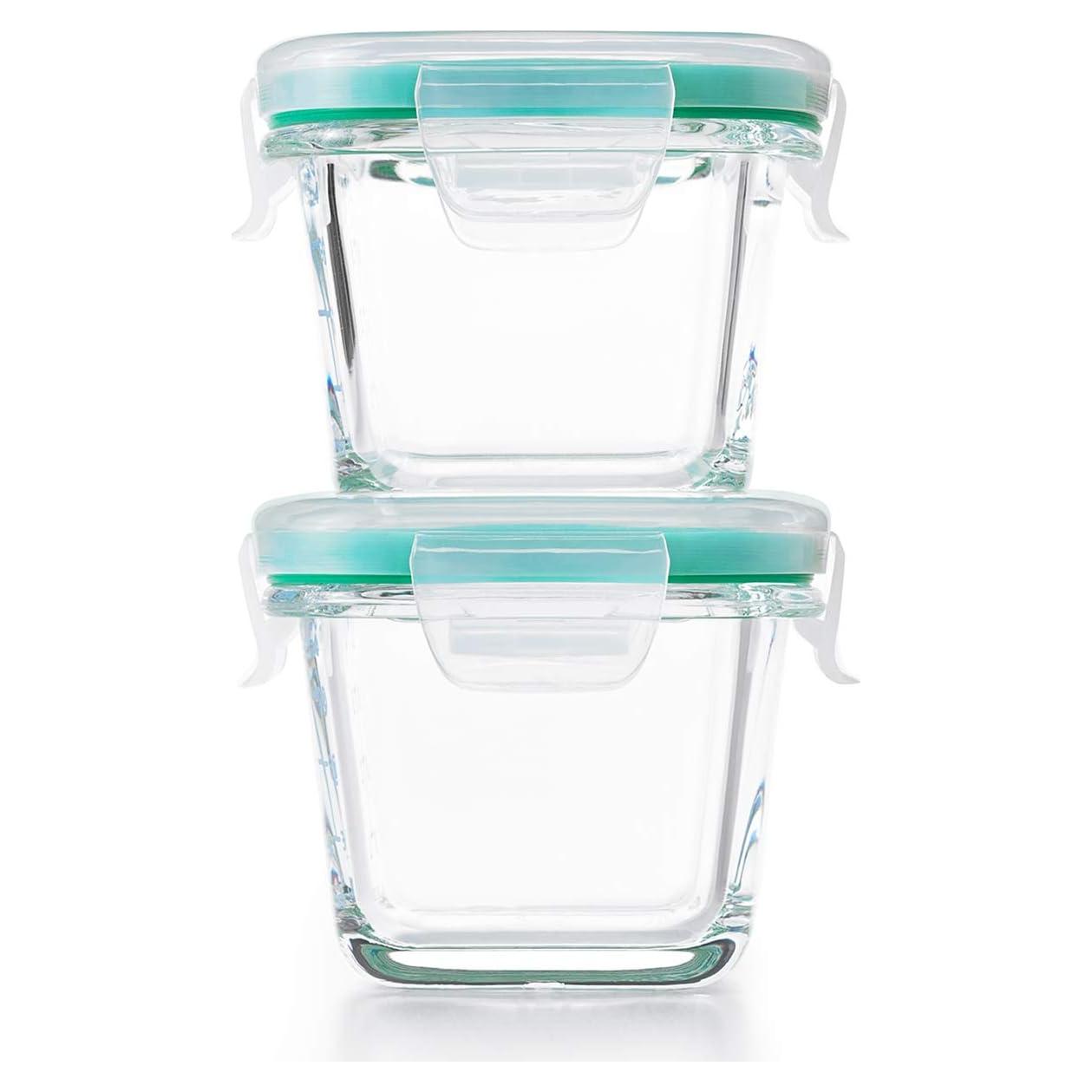 Set Mini de Contenedores de Vidrio OXO Good Grips 4 Piezas 118ml