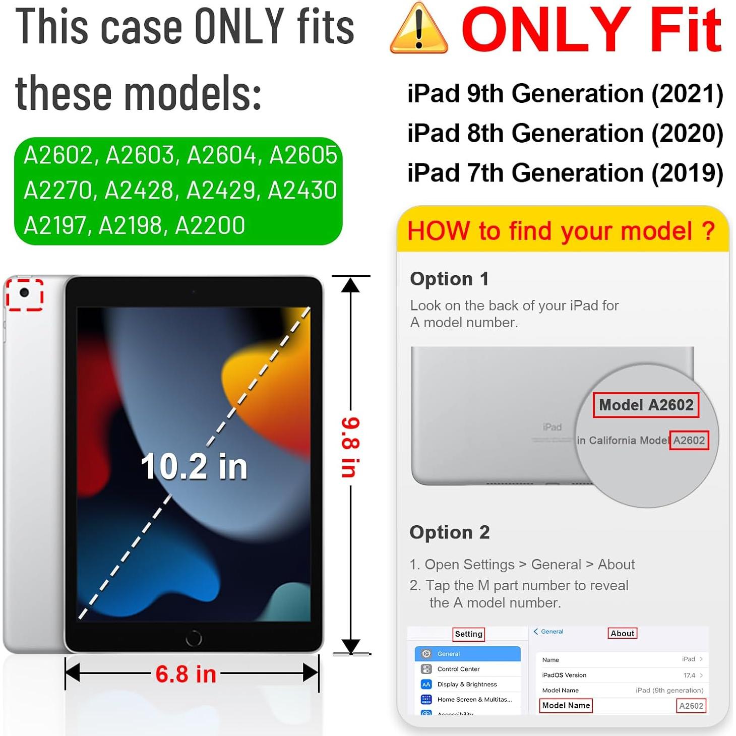 Funda Rotativa Fintie para iPad 10.2" 2021/2020/2019 - Púrpura