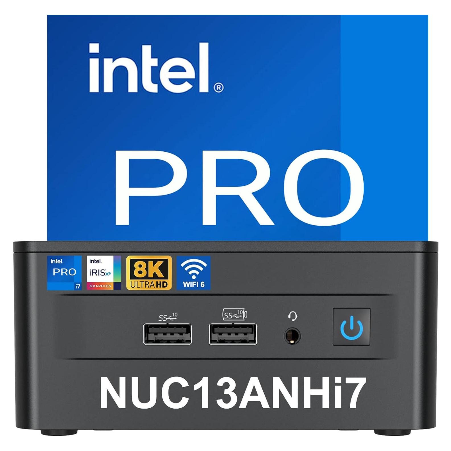 Mini PC Intel NUC 13 Pro NUC13ANHi7 Core i7 5.0GHz 12 Núcleos
