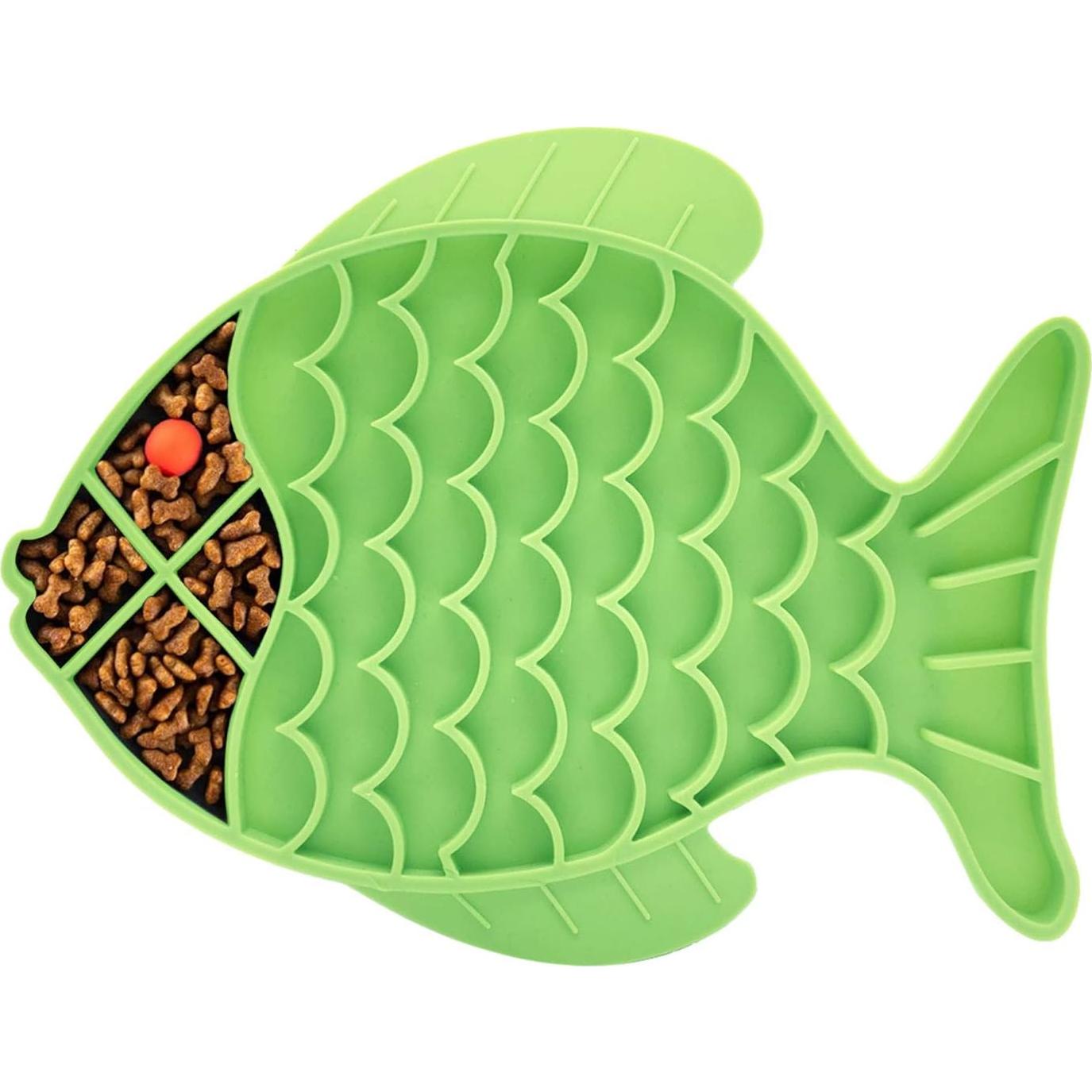 Alfombrilla de Golosinas para Gatos DLDER - 2 Piezas, 22.86x17.78cm