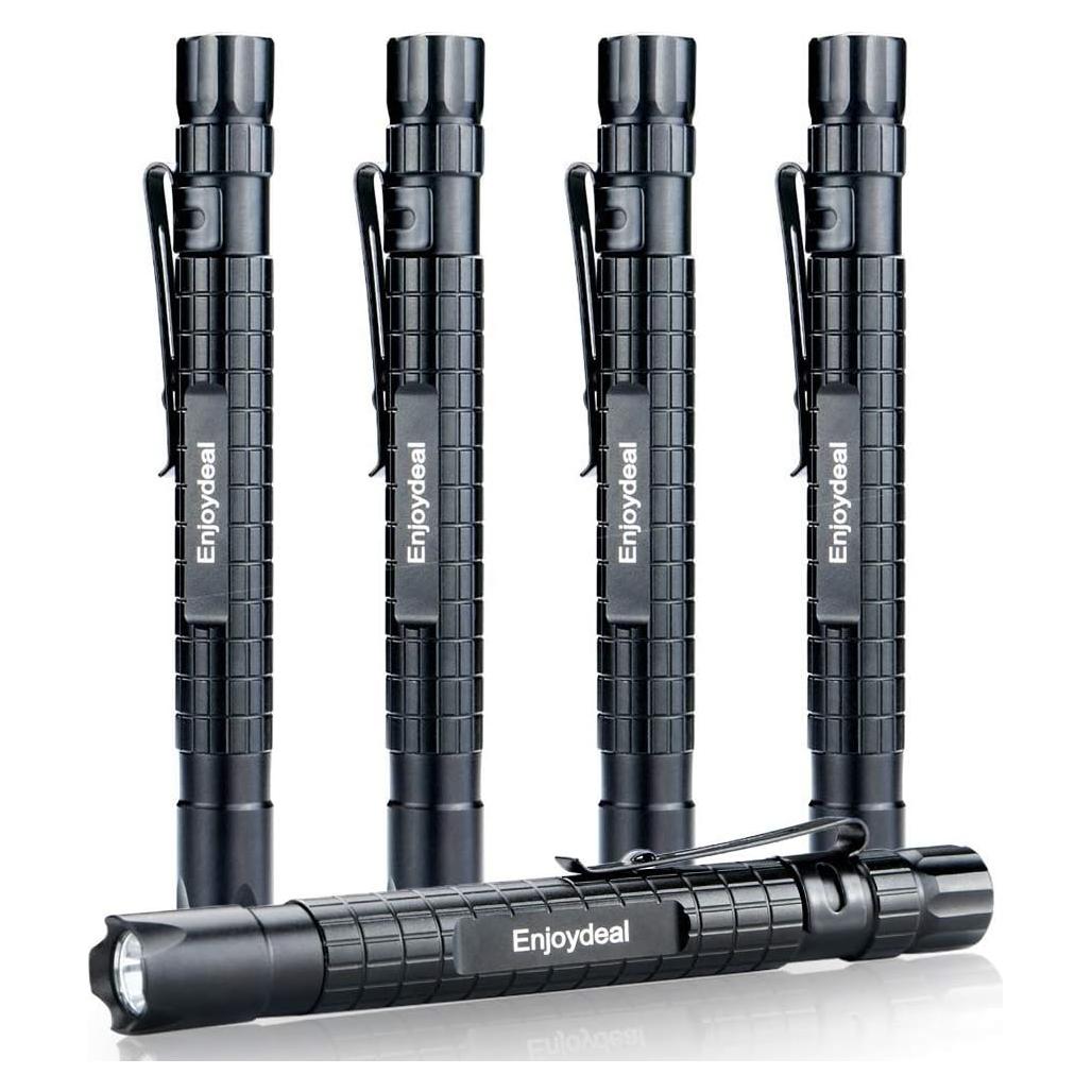 Linterna LED Enjoydeal 1000LM Impermeable 5PCS Boligrafo