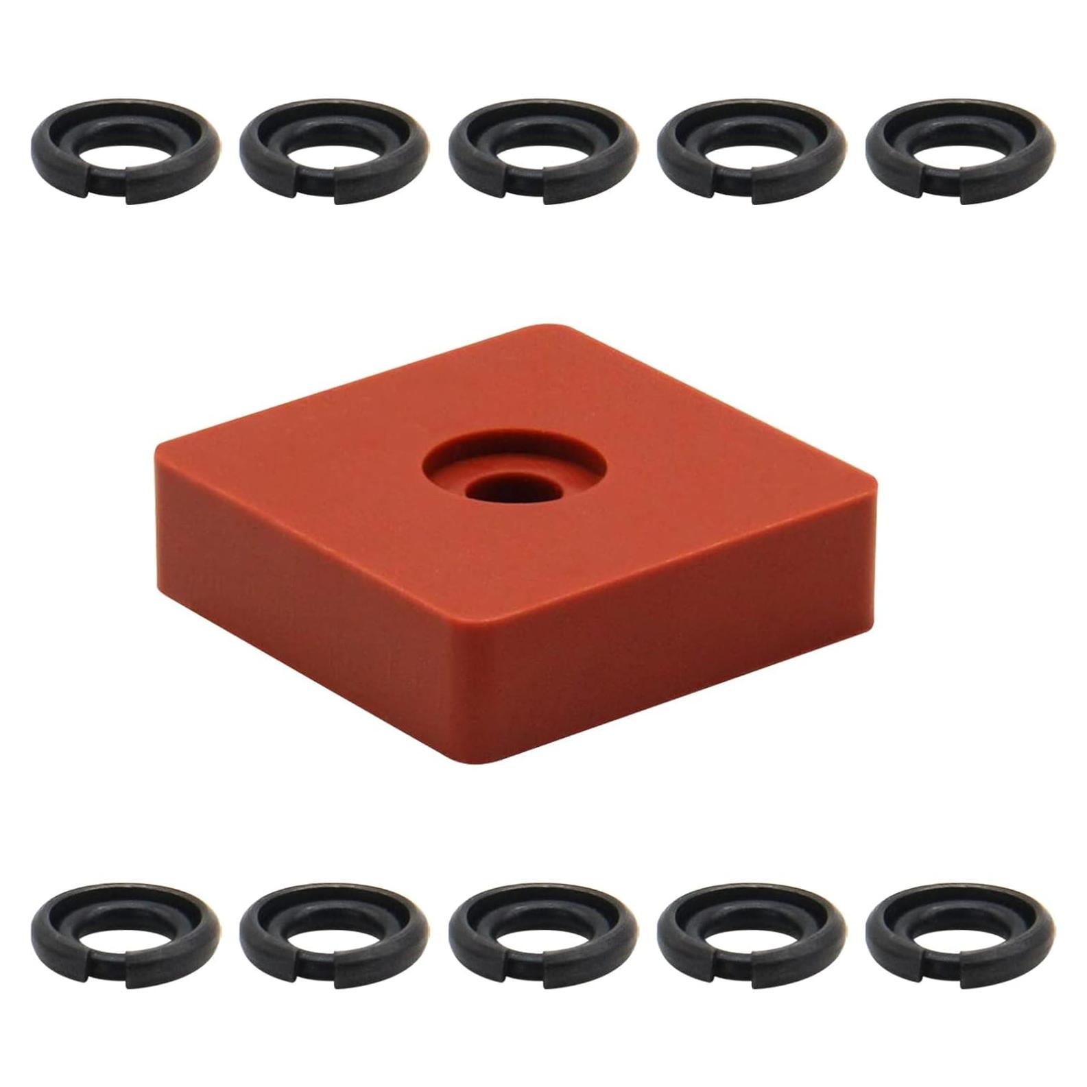 10 Anillos de Retención RURBRIN para Llave de Impacto 3/8"