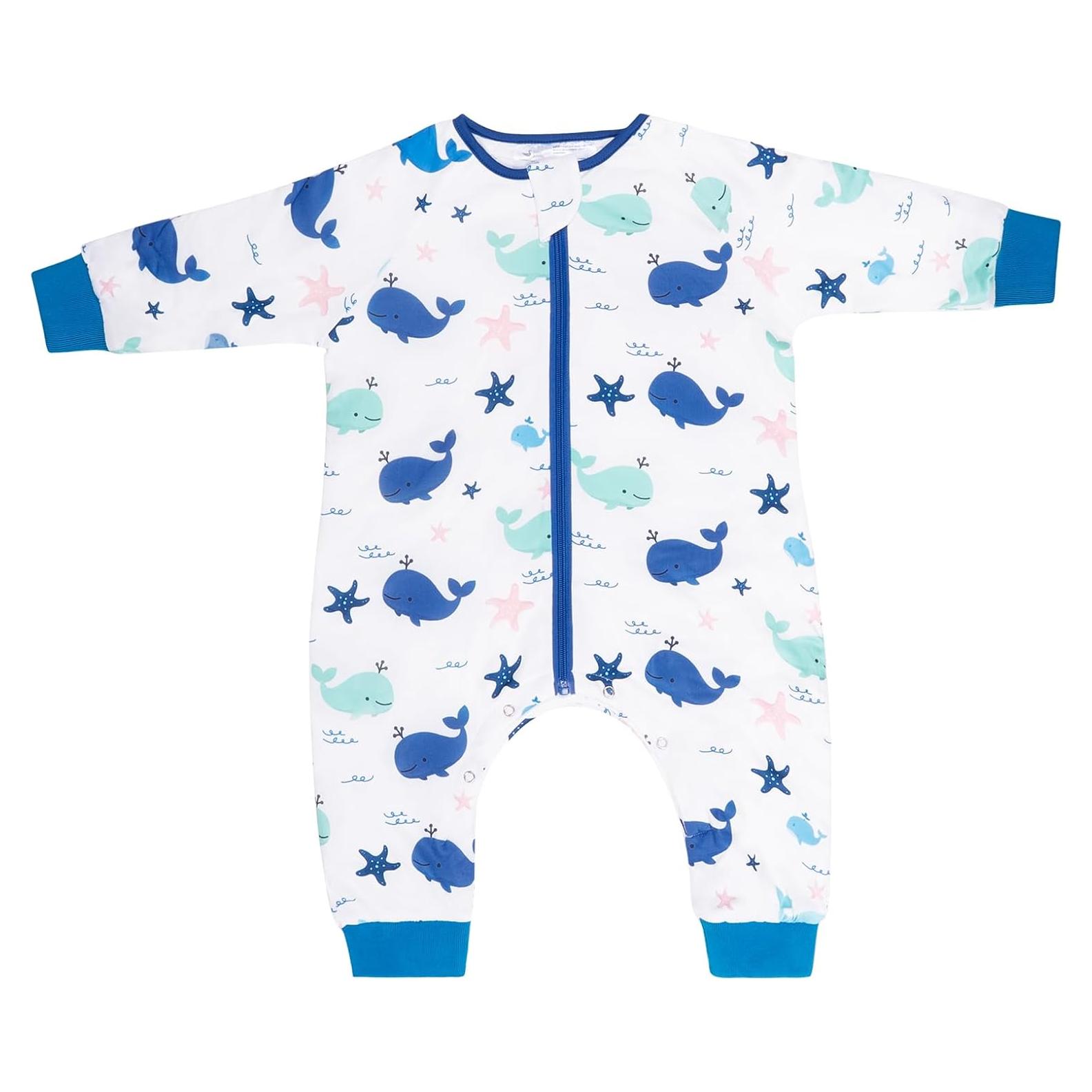 Saco de Sueño Littogoose Bebés 1.0 TOG Manga Larga con Pies