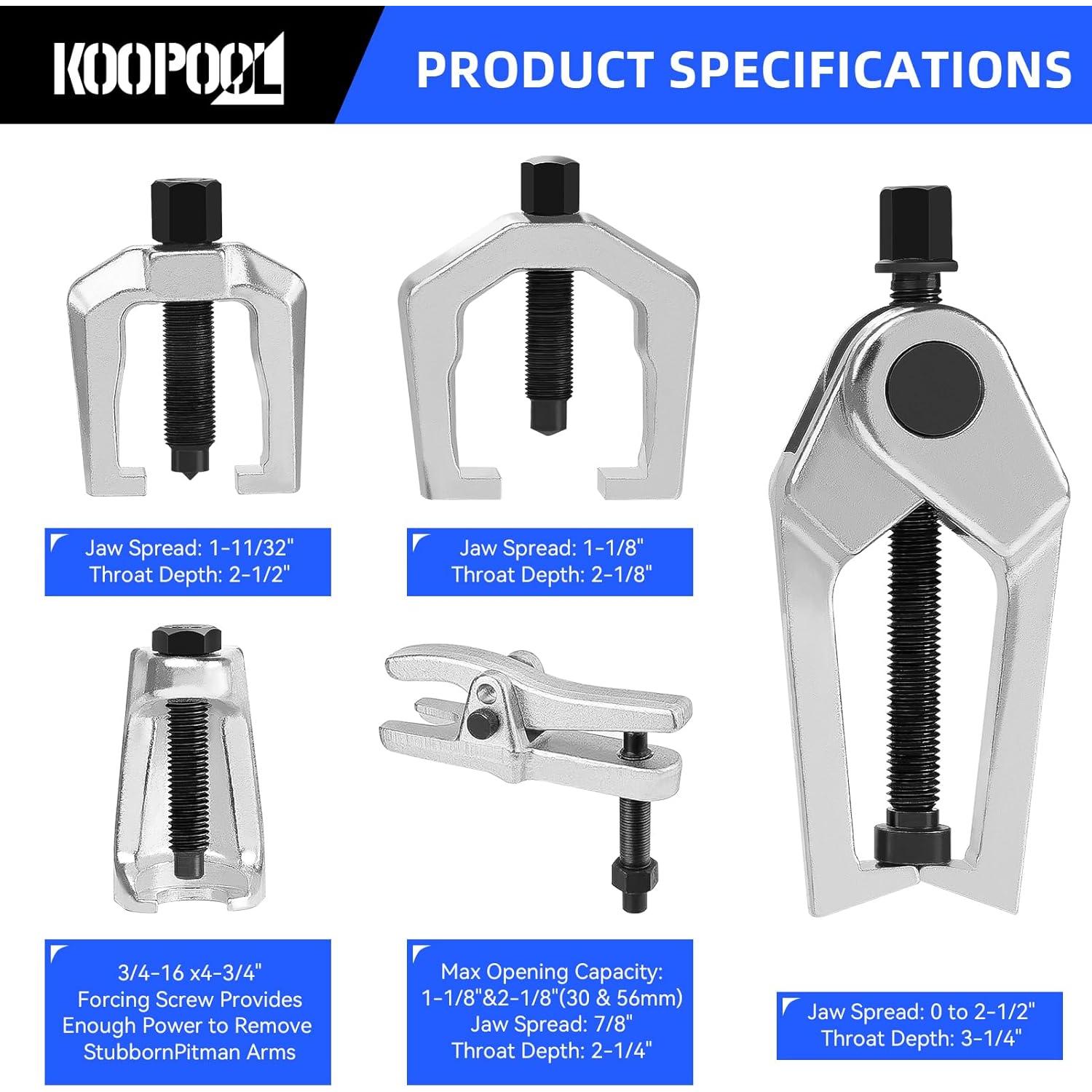 Juego de Herramientas KOOPOOL 5-en-1 para Dirección