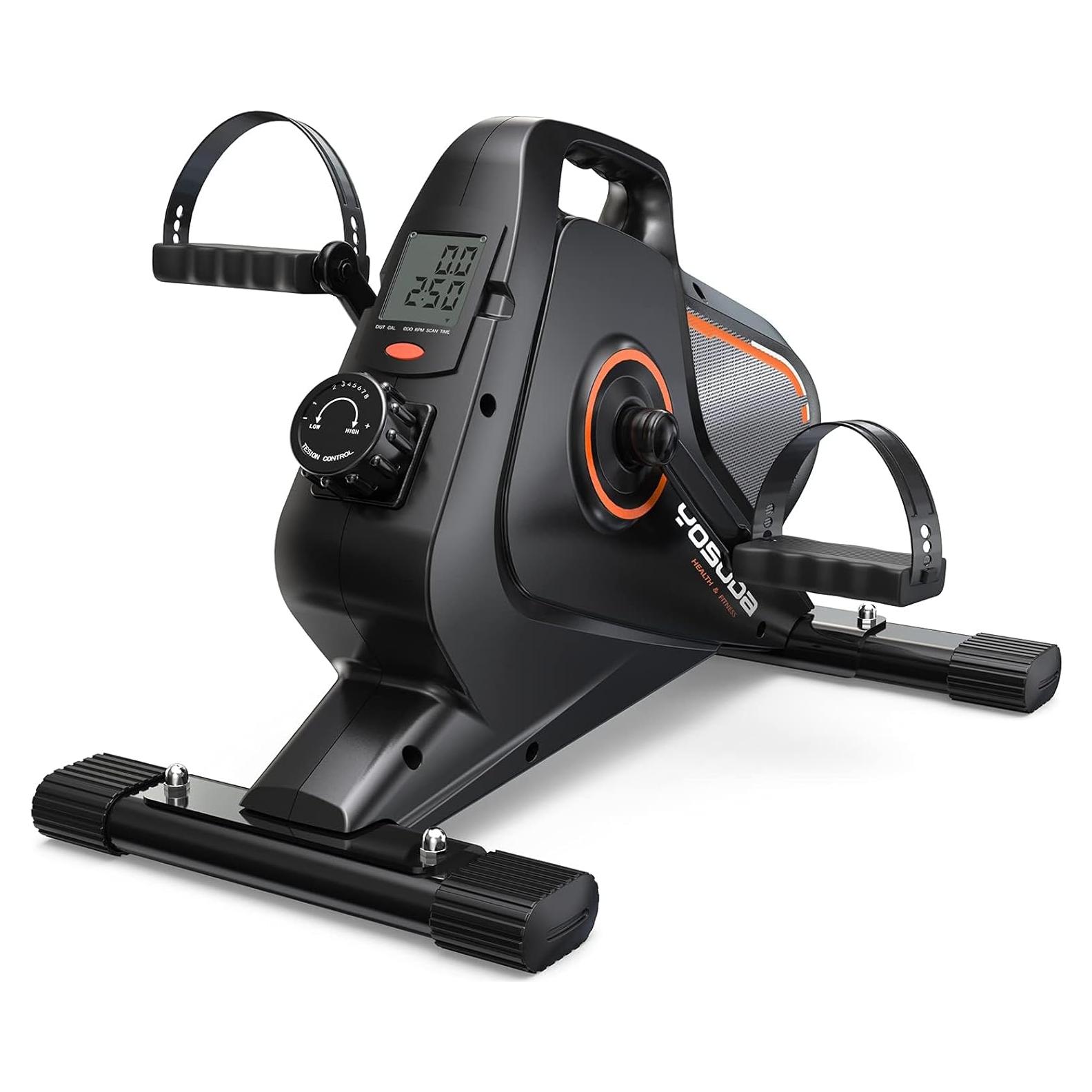 YOSUDA Bicicleta de Ejercicio Mini Bajo Escritorio 10.75kg